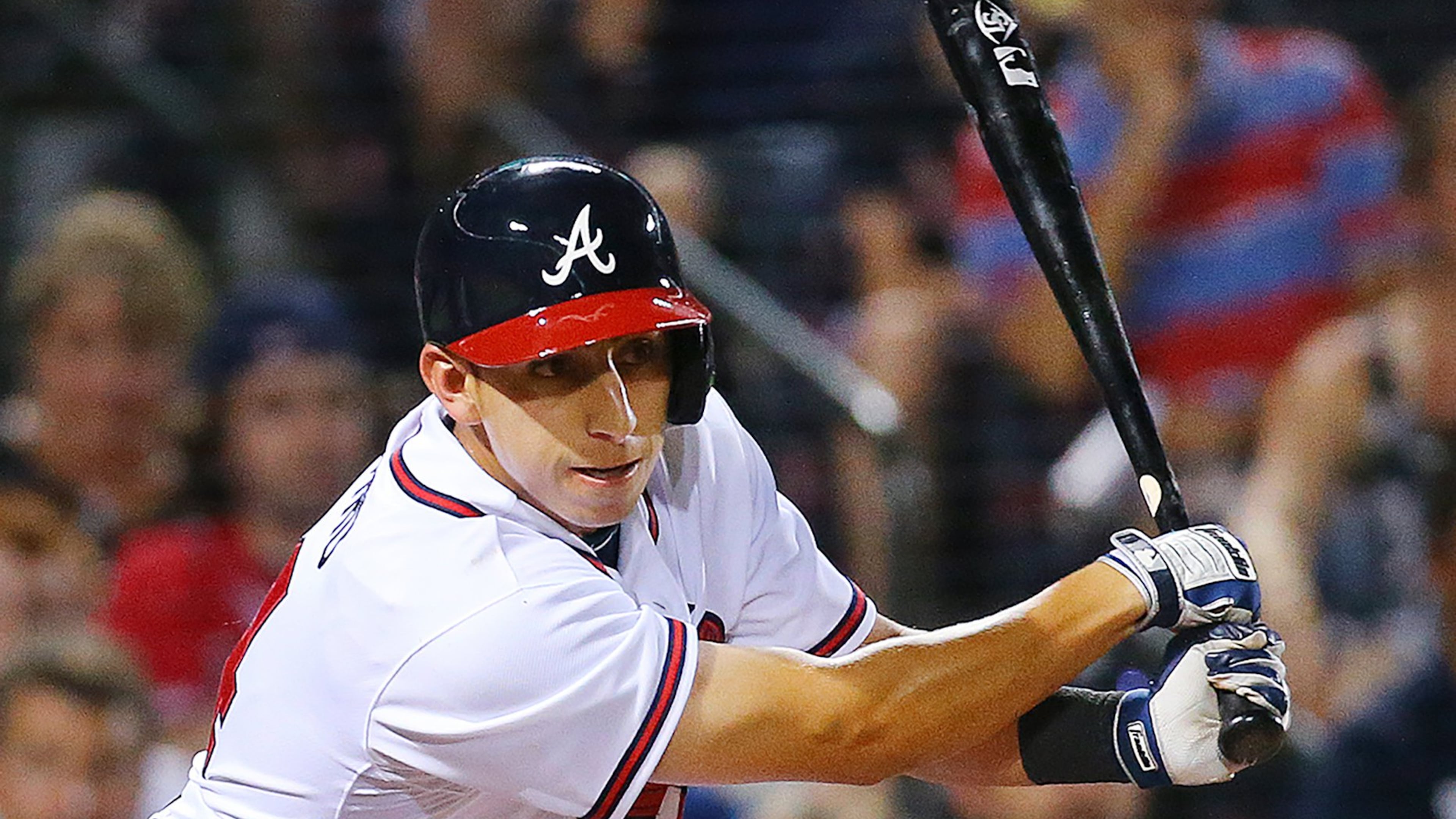 Braves pinch hitter Daniel Castro gets a single in his first major league at bat during the seventh inning against the Red Sox on Wednesday, June 17, 2015, in Atlanta. Curtis Compton / ccompton@ajc.com