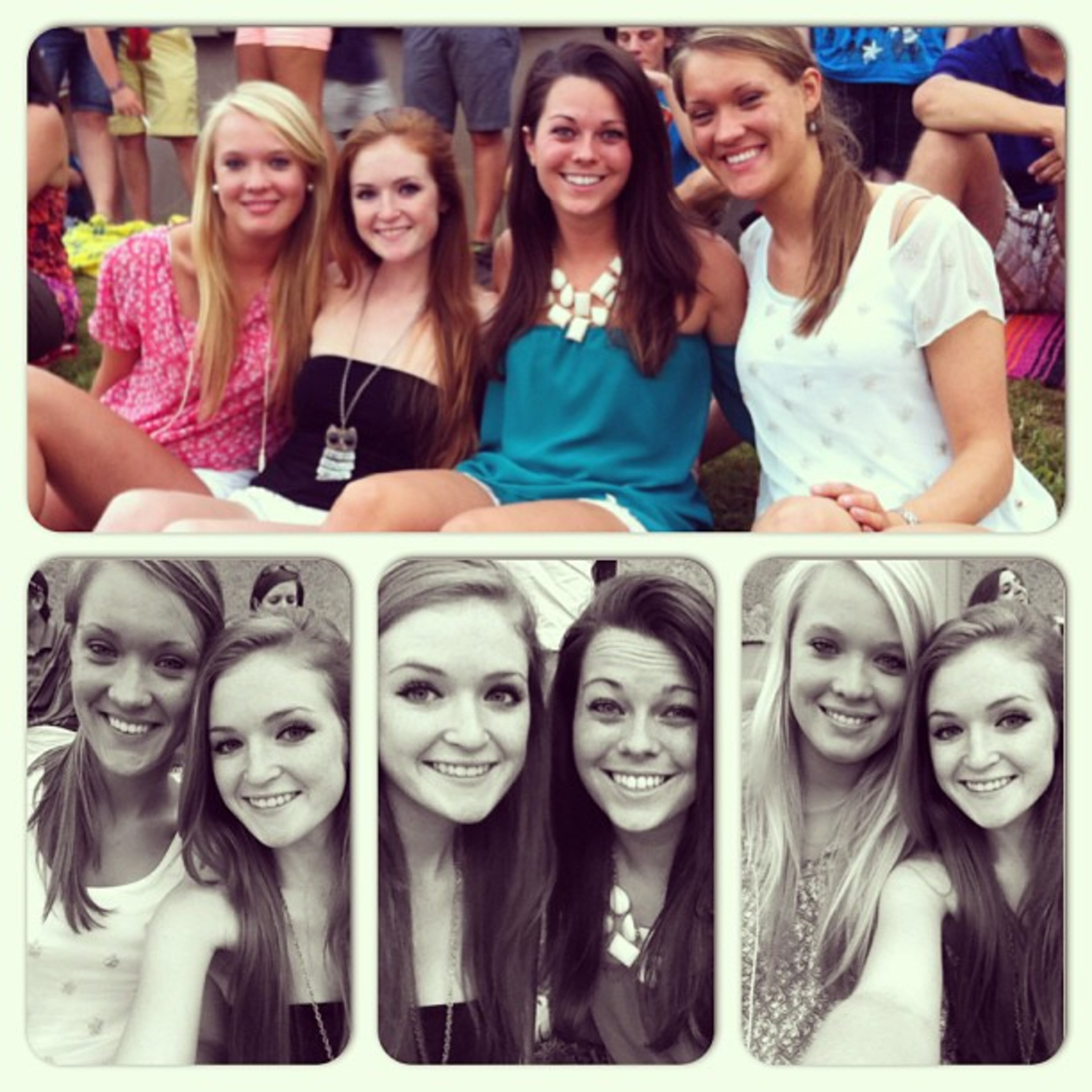 Me and my girls #concert #googoodolls #matchbox20 #friends #sisters #girlsday #fun #atlanta #lakewoodamphitheater -- @c8nelsey