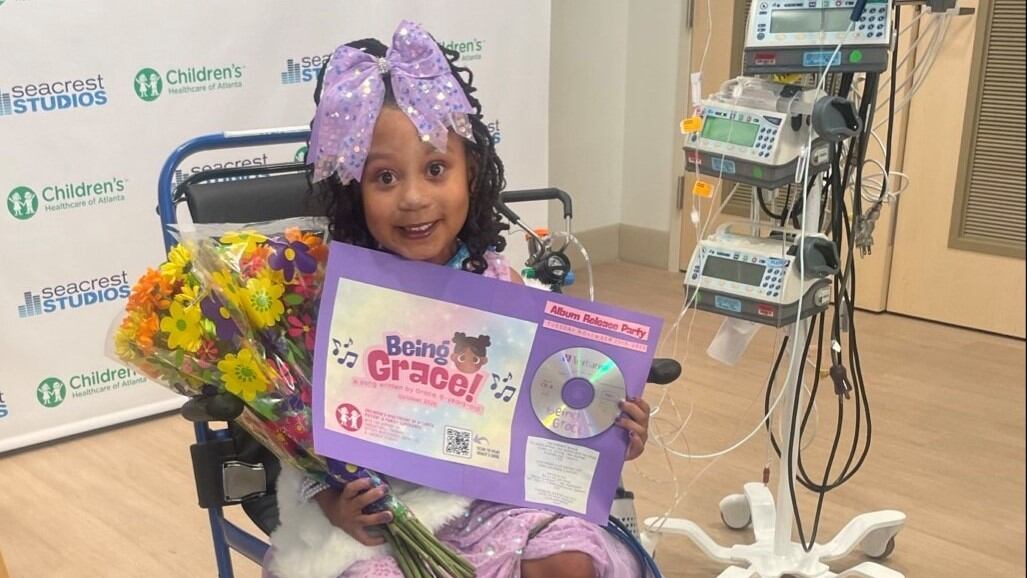 Sing from the heart : How music therapy helps a young Georgia patient