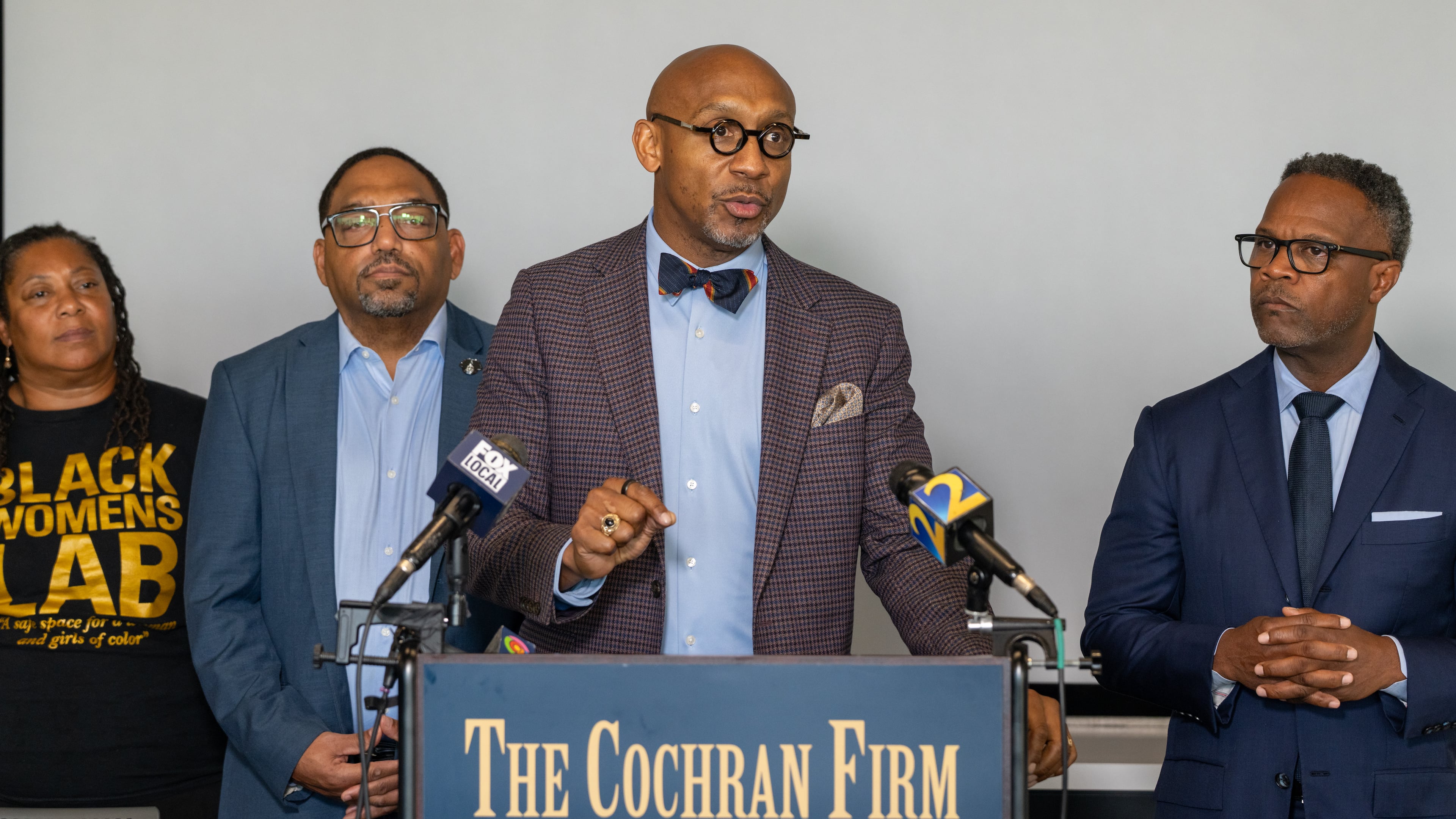 Attorney Mawuli Mel Davis, who represents Secoriea Turner’s family, called Rick Jackson campaign’s response “despicable.” (Ben Hendren for the AJC)