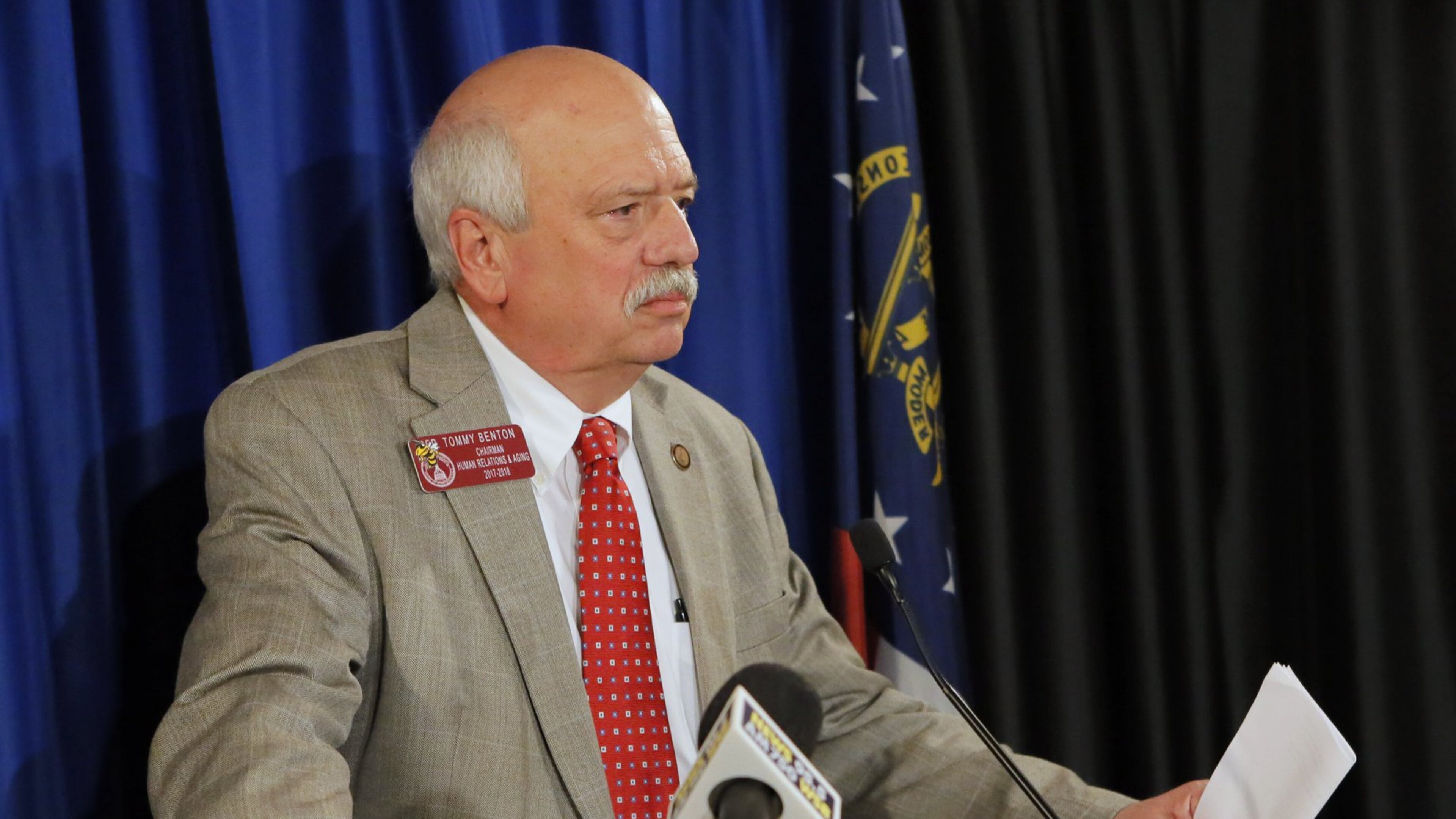 State Rep. Tommy Benton, R-Jefferson, a strong proponent of Confederate history, was recently appointed to a committee to study civics education in Georgia. BOB ANDRES /BANDRES@AJC.COM