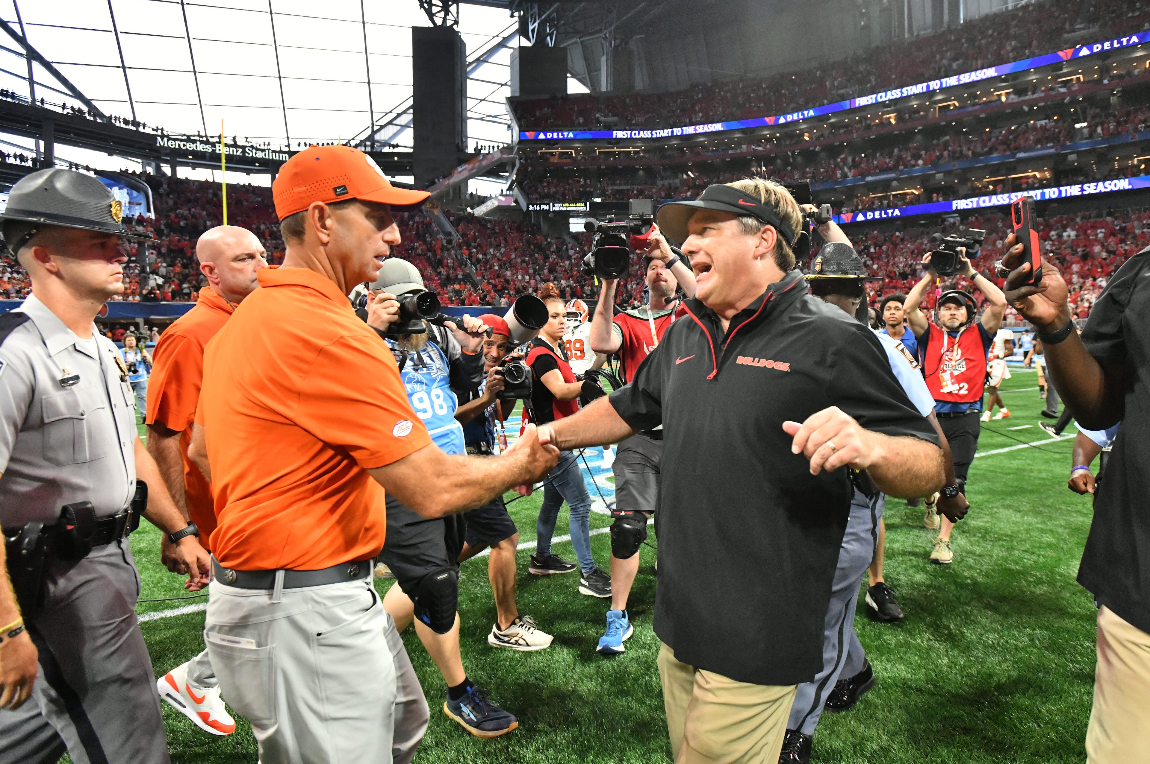 Georgia vs. Clemson photos