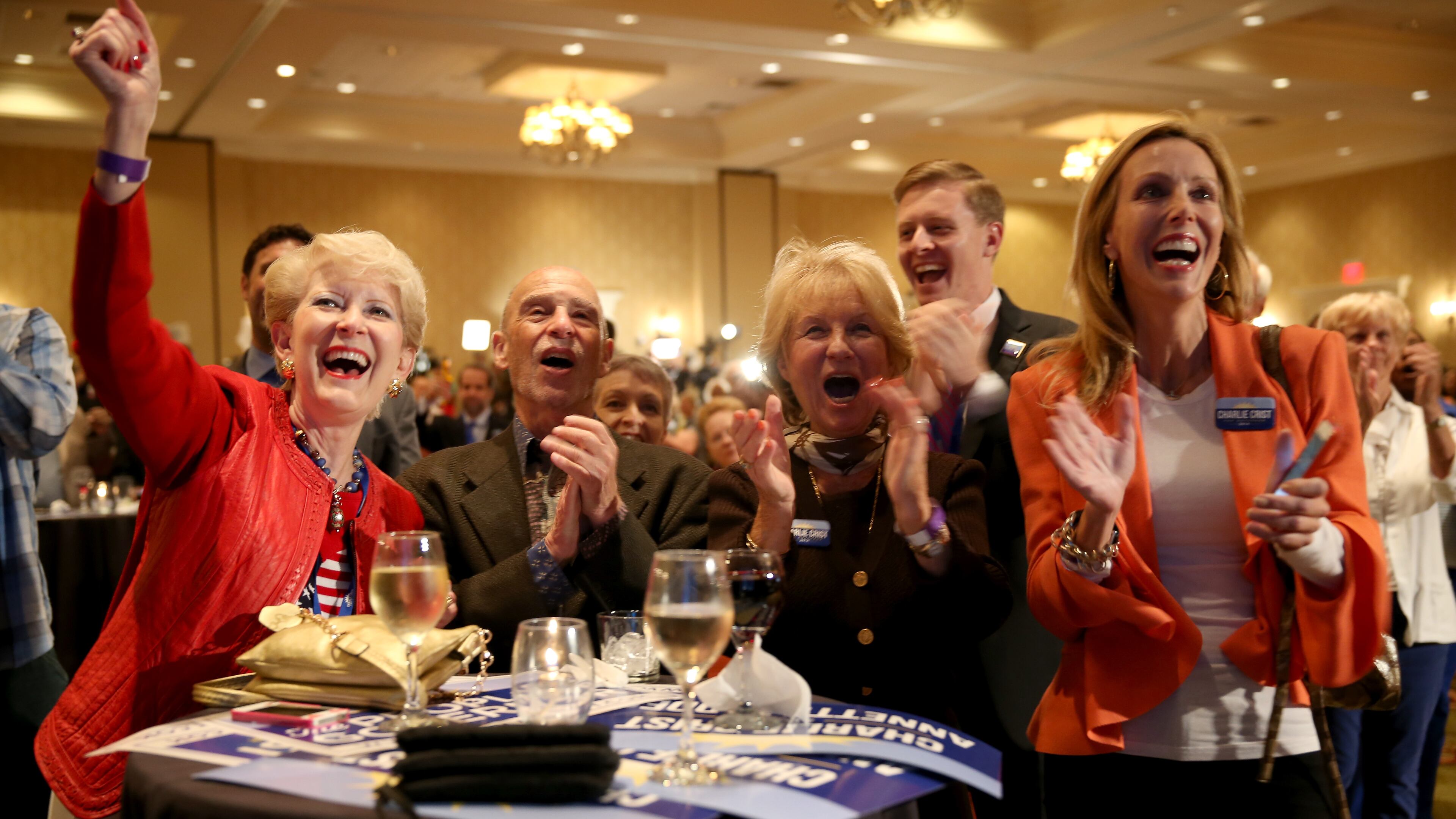 Come Nov. 8, Maloof and hundreds of politicos and neighbor folks will pack Manuel's— and a host of other Atlanta locales — to watch the presidential election results trickle in. (Photo by Joe Raedle/Getty Images)