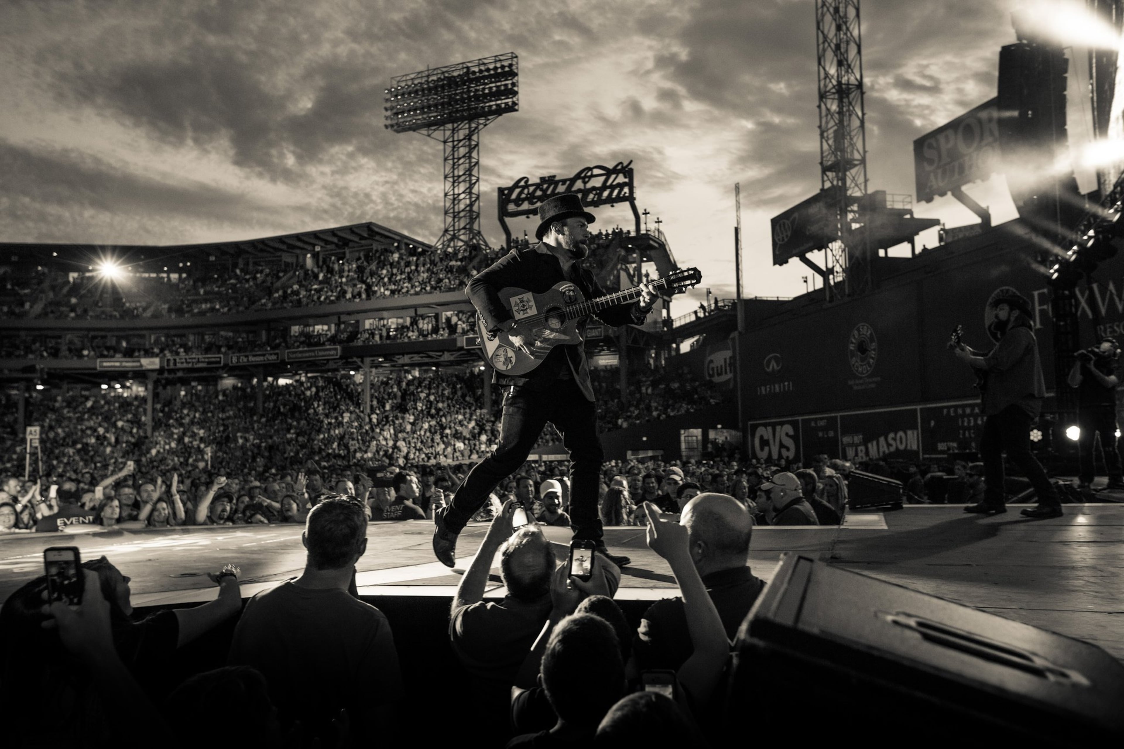 The Zac Brown Band is one of the few current acts able to fill stadiums as well as arenas and amphitheaters. Photo: Southern Reel
