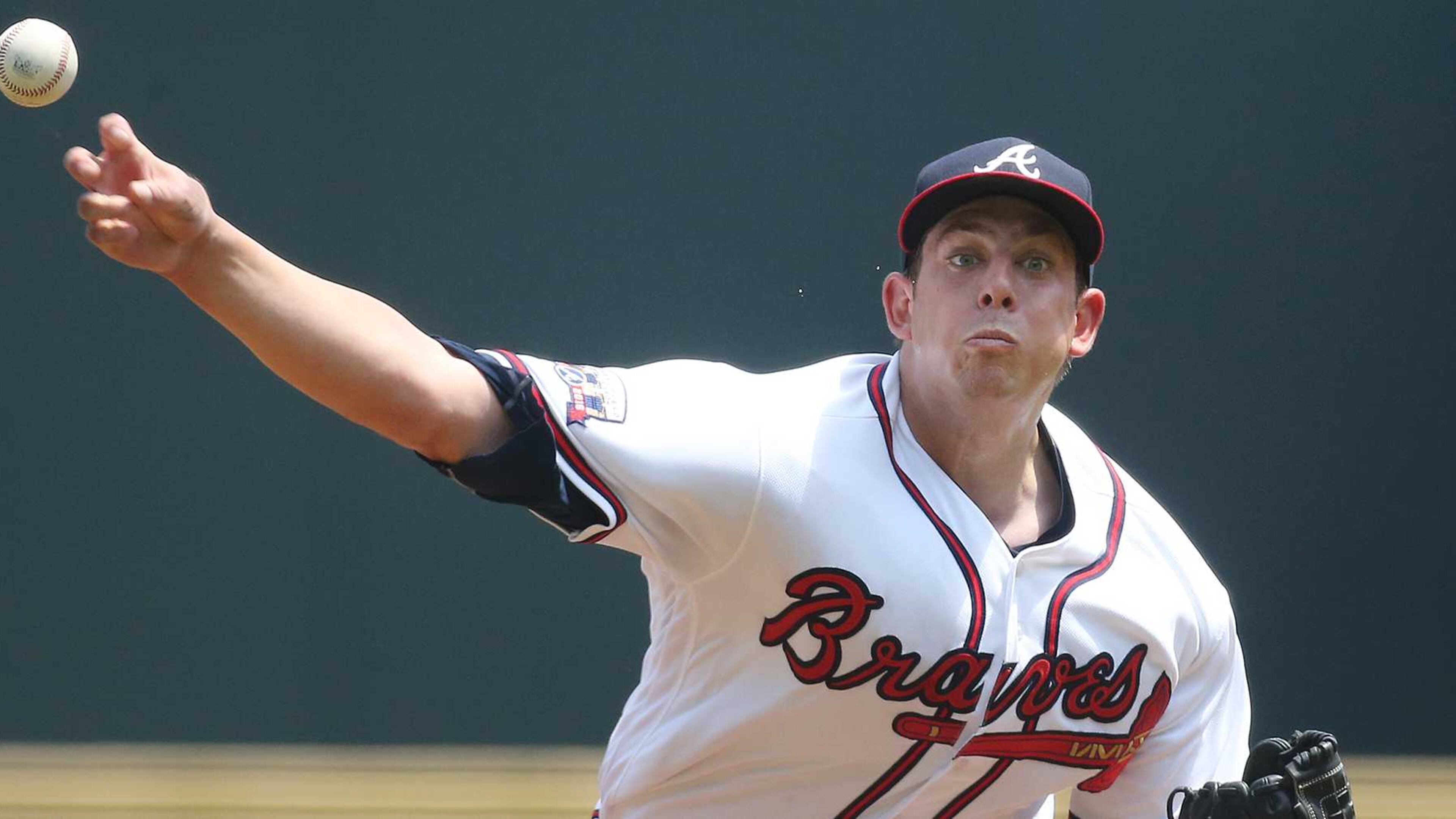 Aaron Blair is 0-5 with a 7.99 ERA in the majors this season. (Curtis Compton / AJC)