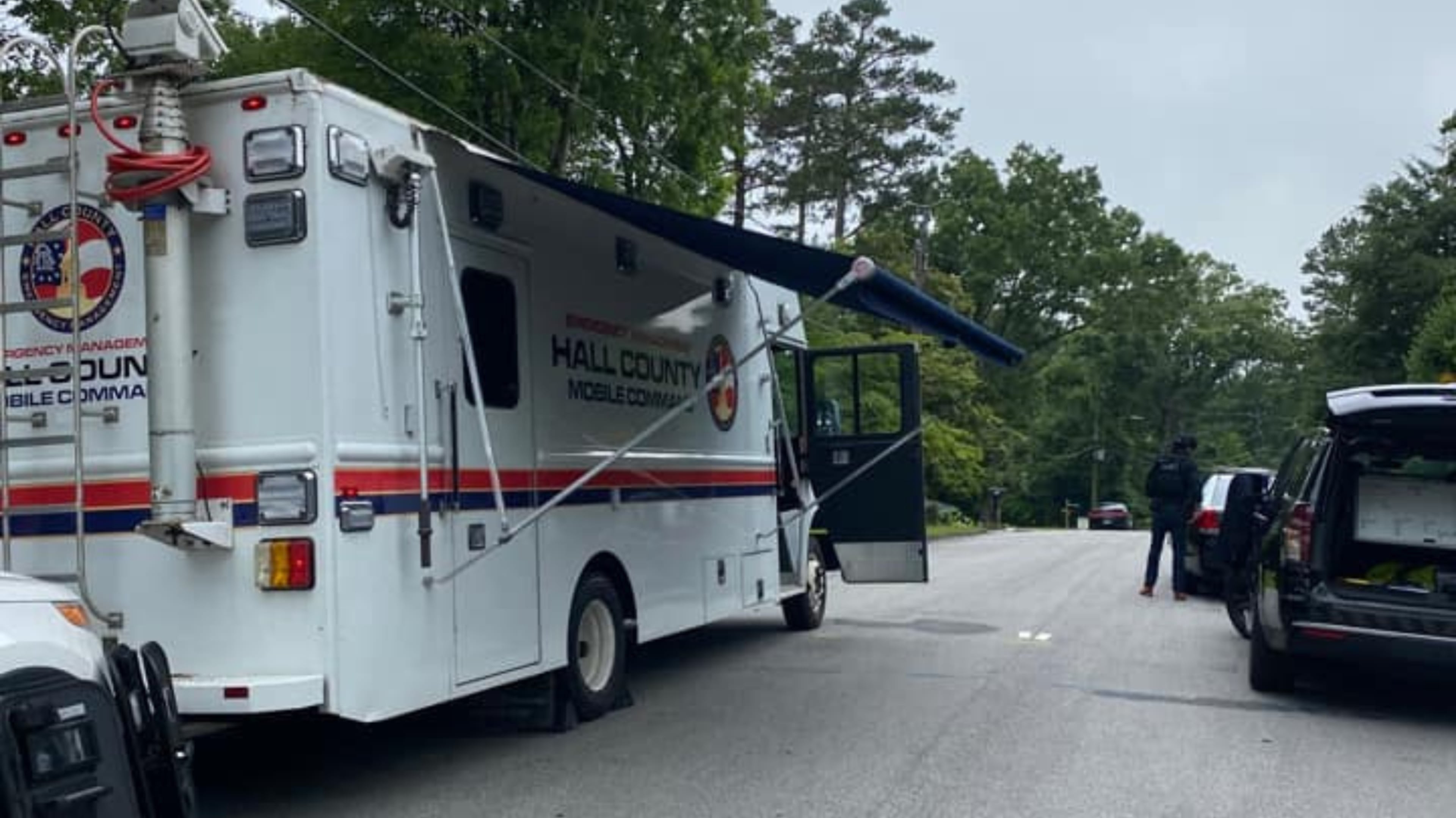 Gainesville police took the man into custody Tuesday afternoon after a brief standoff.