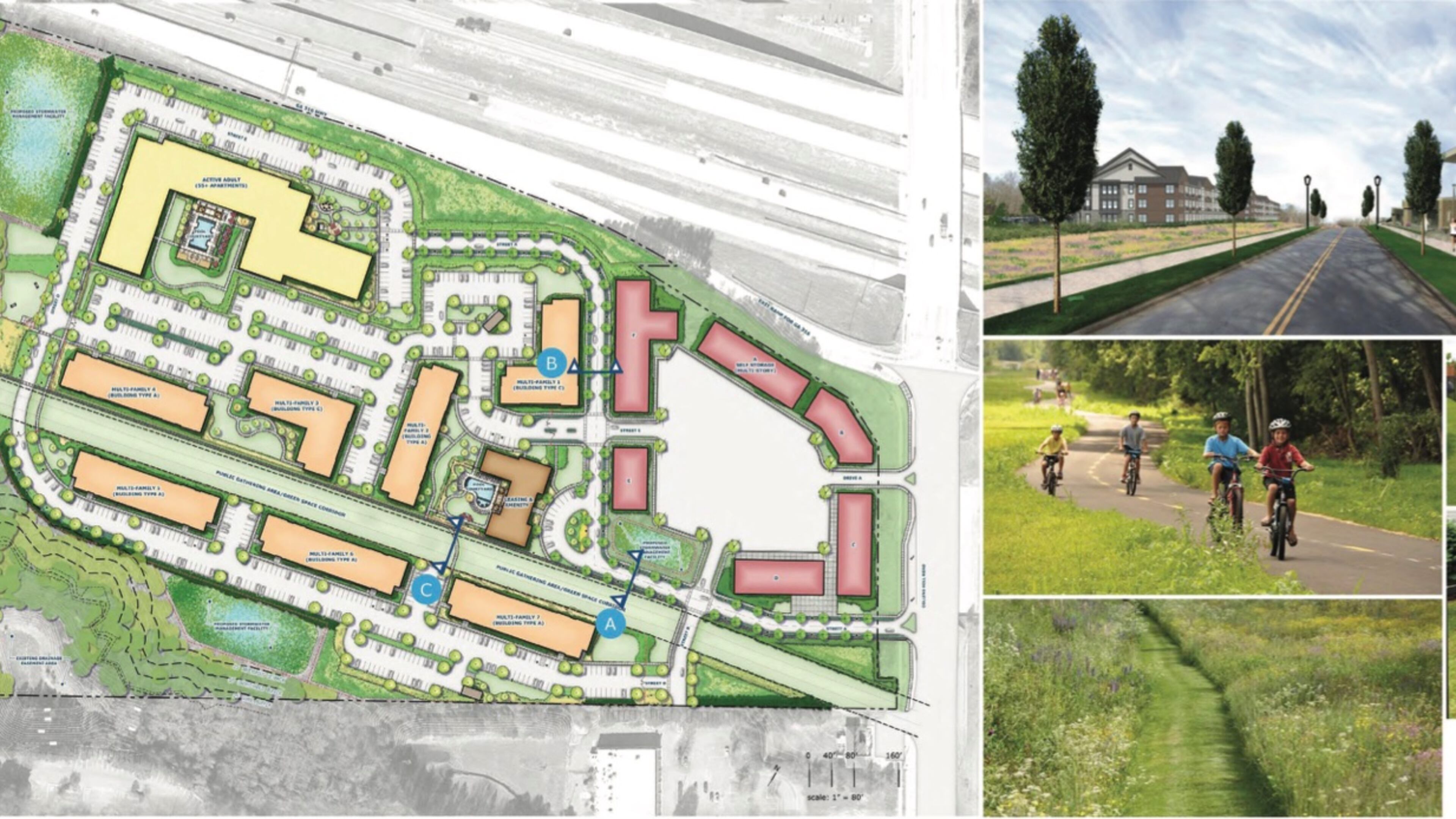 Lawrenceville recently approved zoning changes to make way for a “gateway” mixed-use development on about 35 acres at 742 Collins Hill Rd. adjacent to Ga. 316. (Courtesy City of Lawrenceville)