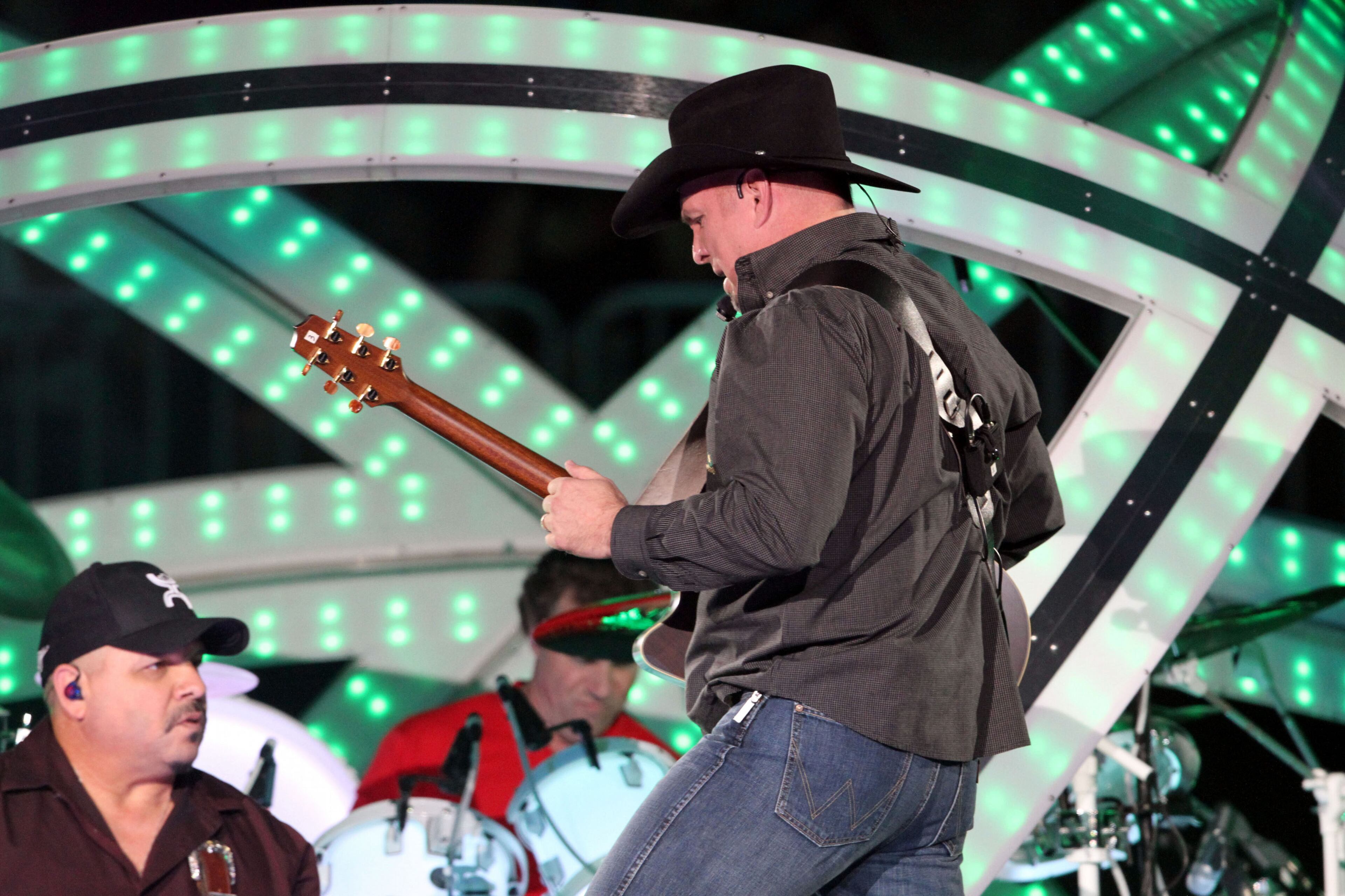 Legendary country singer-songwriter-guitarist Garth Brooks played the first of seven sold out shows Friday evening at Philips Arena. Robb D. Cohen/RobbsPhotos.com
