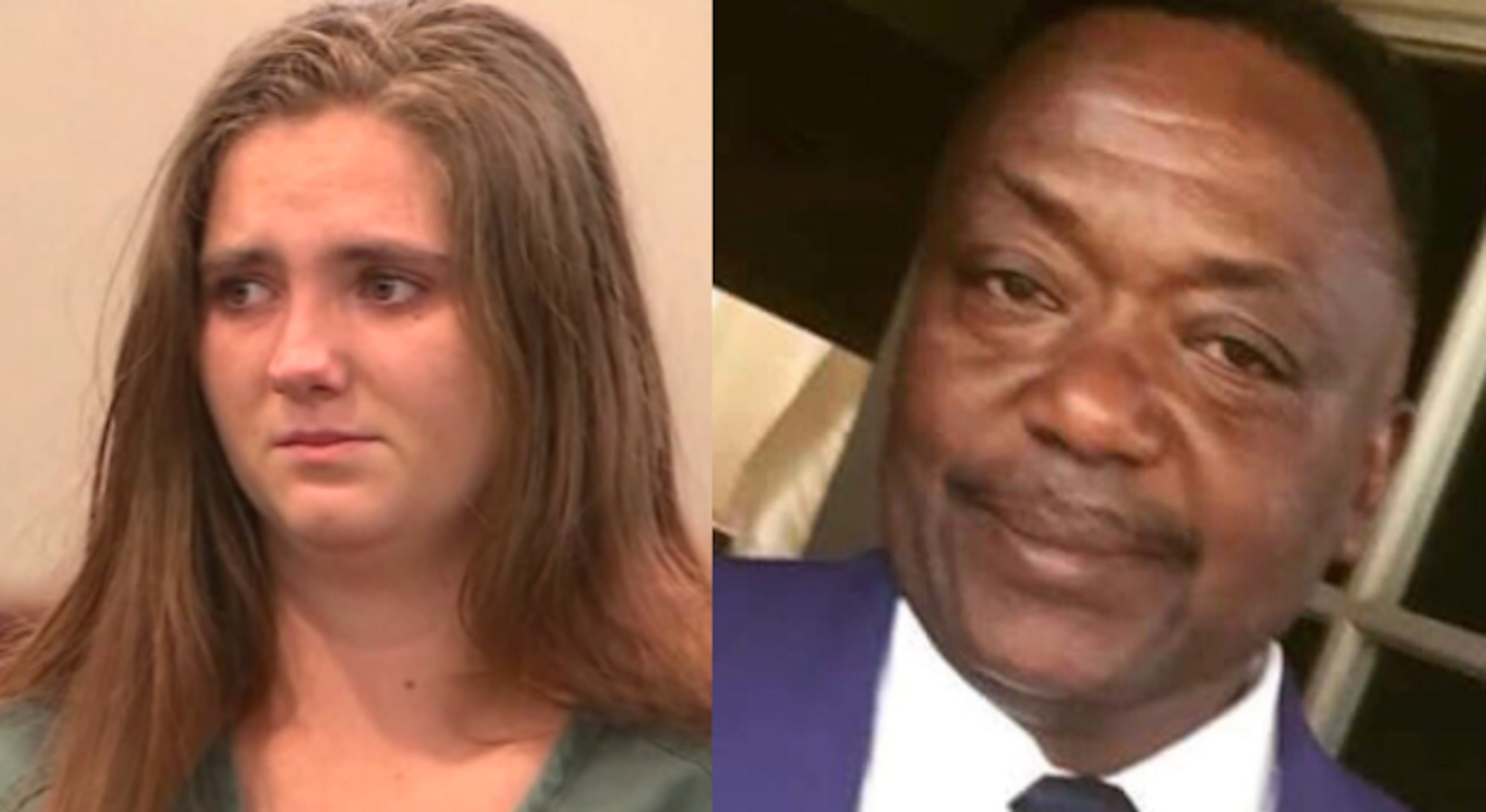 Hannah Payne (left) was convicted in 2023 of the 2019 killing of Kenneth Herring, who she chased down and fatally shot after seeing him hit another vehicle in traffic. She was sentenced to life with parole, plus an additional 13 years. (Courtesy of Channel 2 Action News)