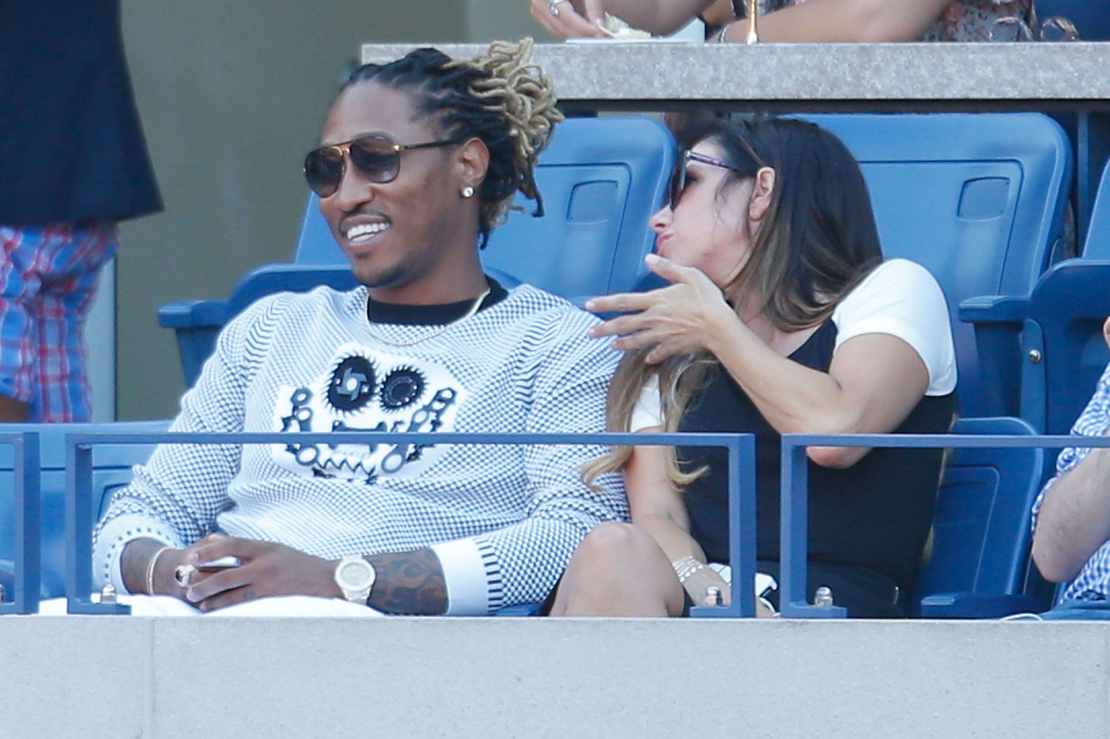 NEW YORK, NY - SEPTEMBER 05: Recording artist Future attends the Moet & Chandon Suite at The 2014 US Open at USTA Billie Jean King National Tennis Center on September 5, 2014 in New York City. (Photo by Joe Scarnici/Getty Images for Moet & Chandon)