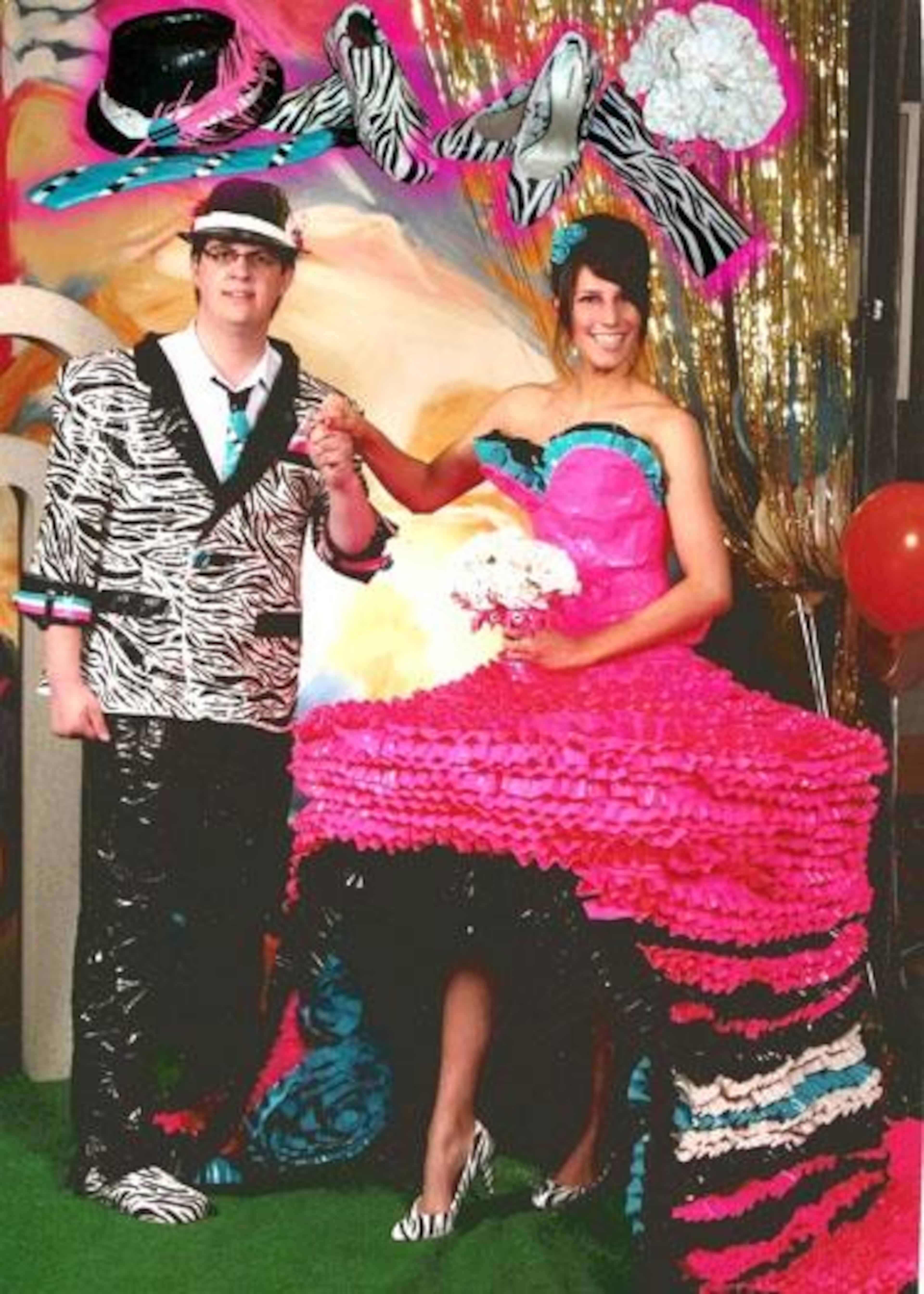 Here are some more photos from the Duck Brand Duct Tape Stuck at Prom Scholarship Contest.