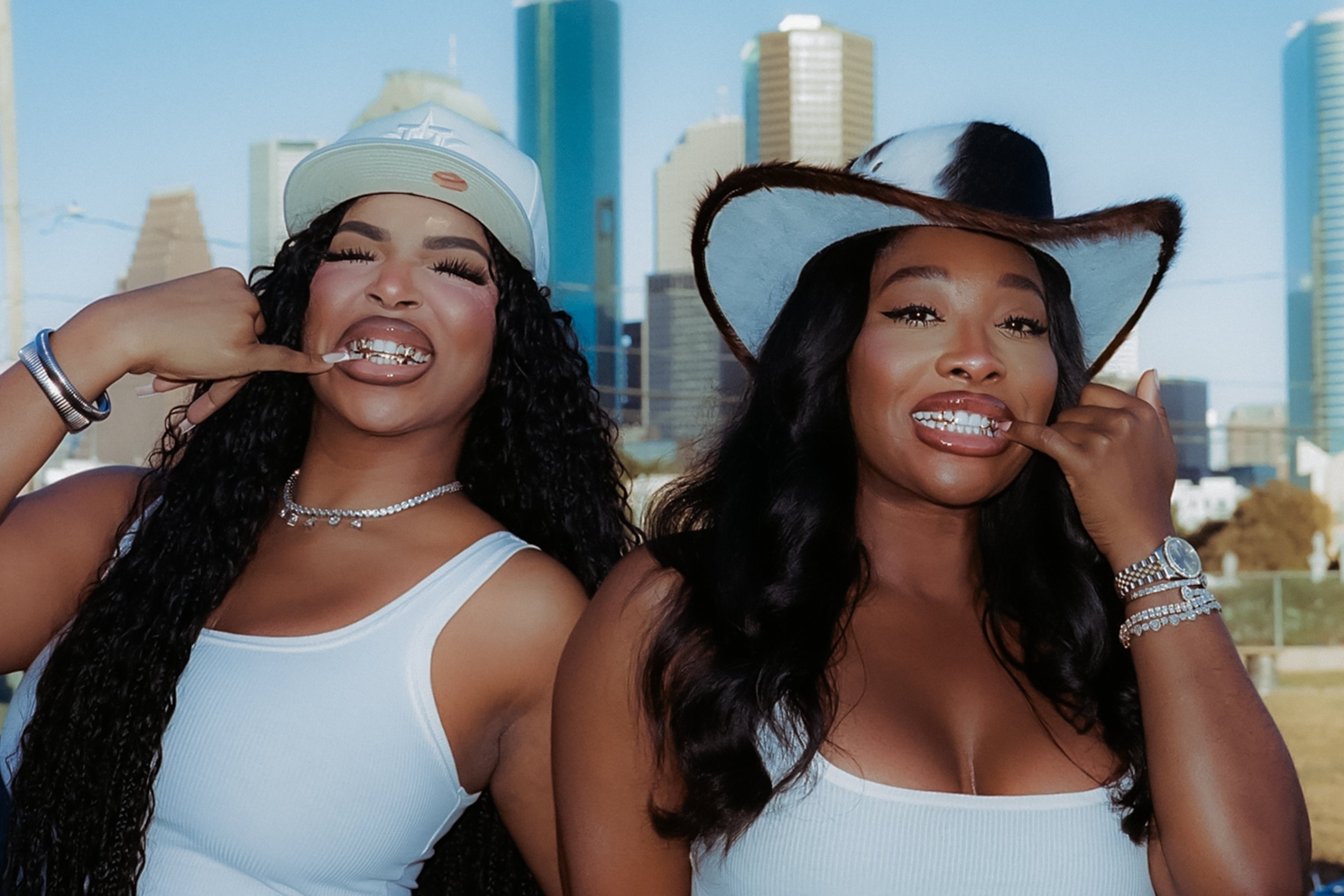 Drea Nicole and Lex P are "Houstonians turned ATL residents." (Courtesy of Max Hummels)