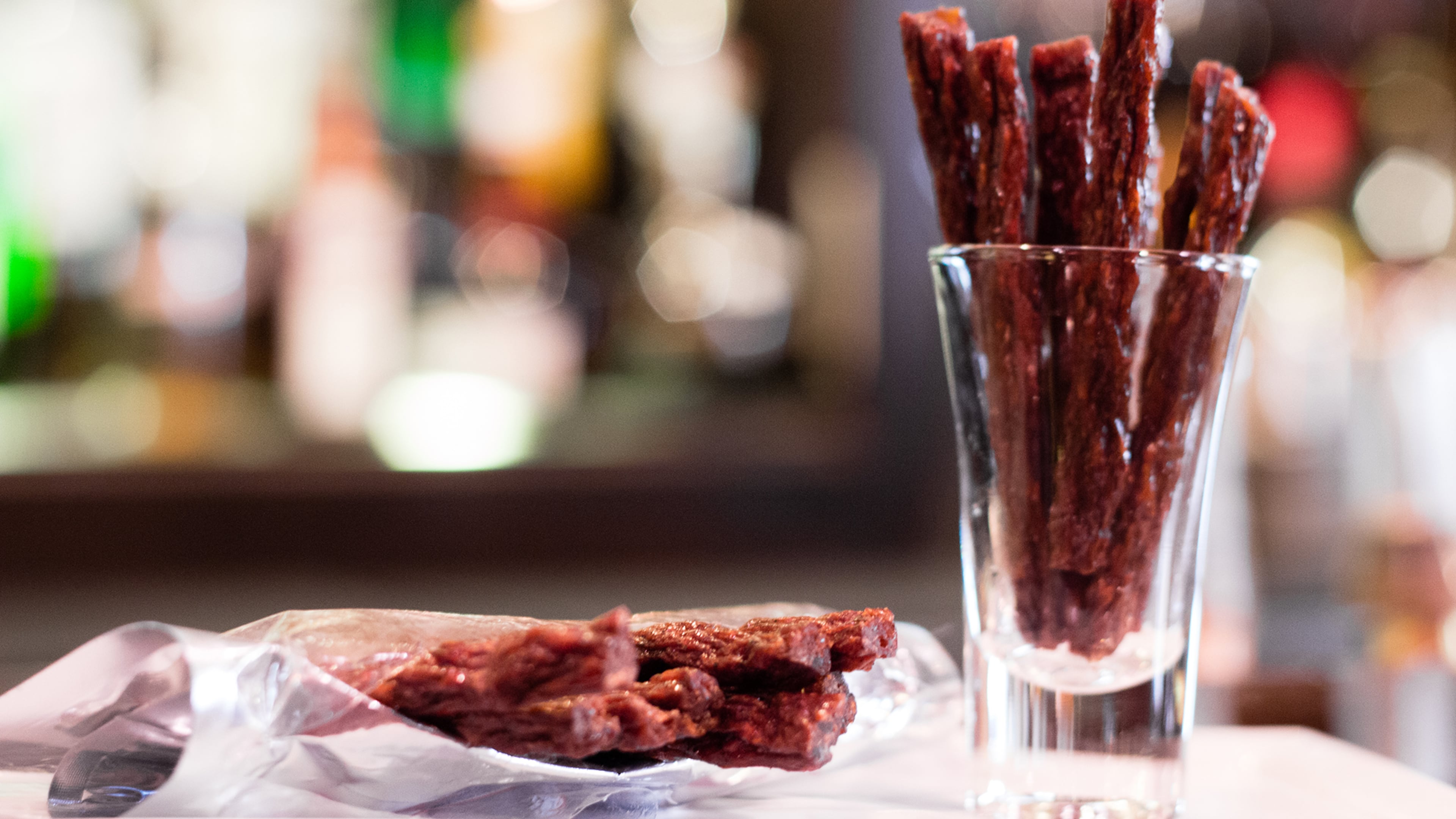 Trout jerky. Courtesy of Anna Eason