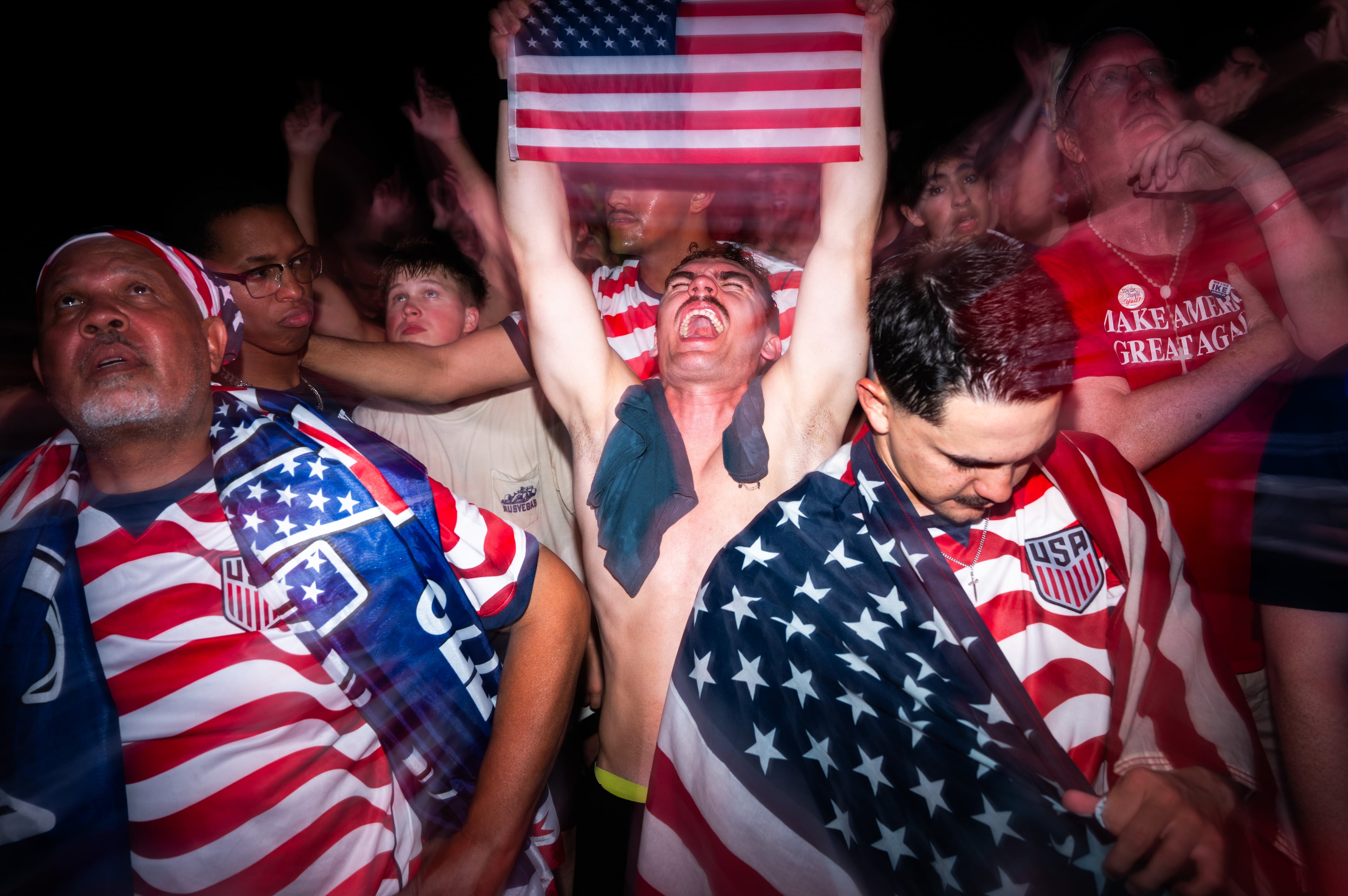 APTOPIX Washington WCup Soccer Reaction