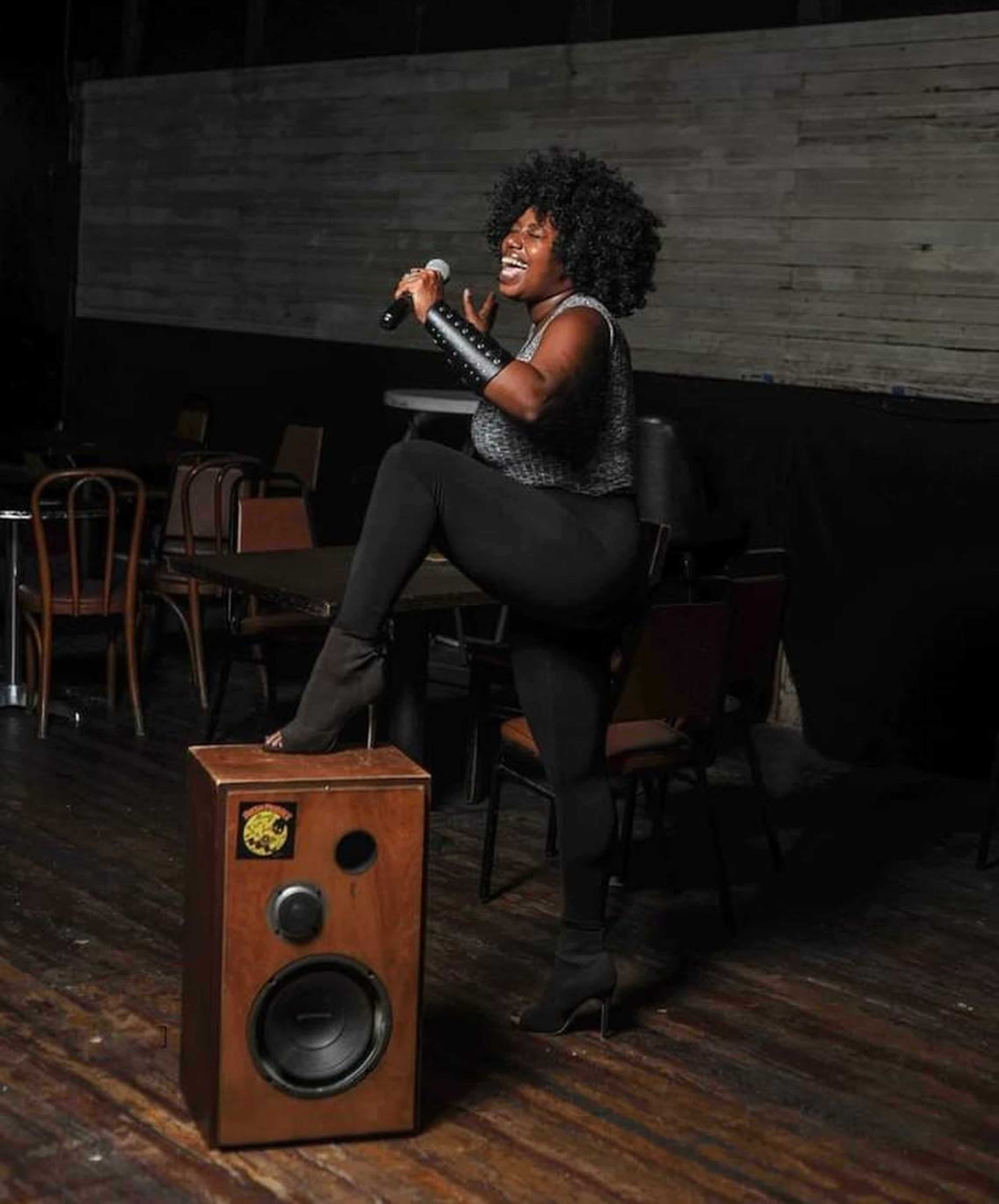 Black Pearl for a photo as part of the Macon Music Project started by local photographer Dsto Moore. (Photo Courtesy Dsto Moore)