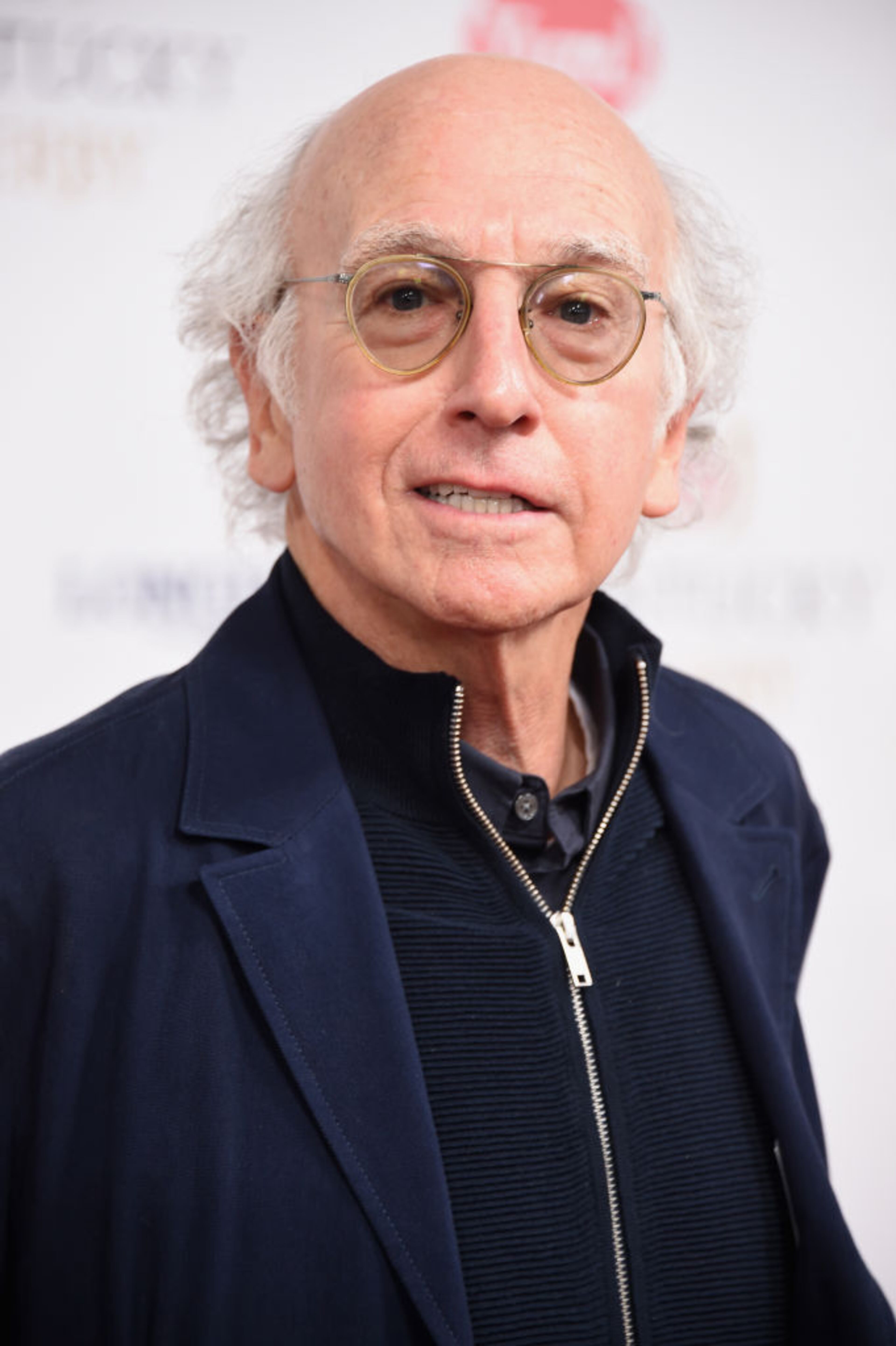 LOUISVILLE, KY - MAY 06: Comedian Larry David attends the 143rd Kentucky Derby at Churchill Downs on May 6, 2017 in Louisville, Kentucky. (Photo by Michael Loccisano/Getty Images for Churchill Downs)
