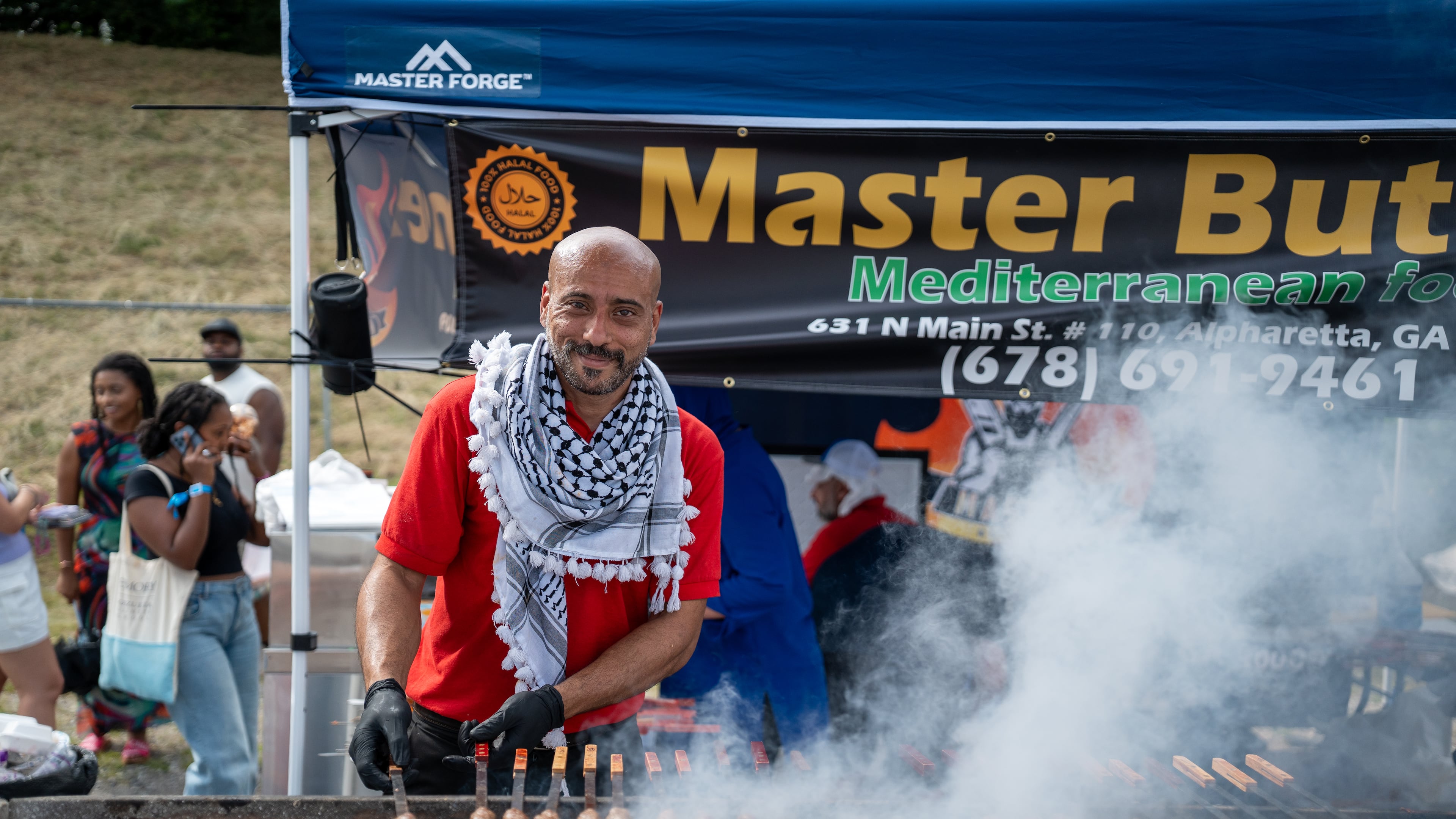 The Summer Halal Food Festival will take place in Historic Fourth Ward Skatepark with more than 80 halal food vendors. (Courtesy of the Halal Food Festival)