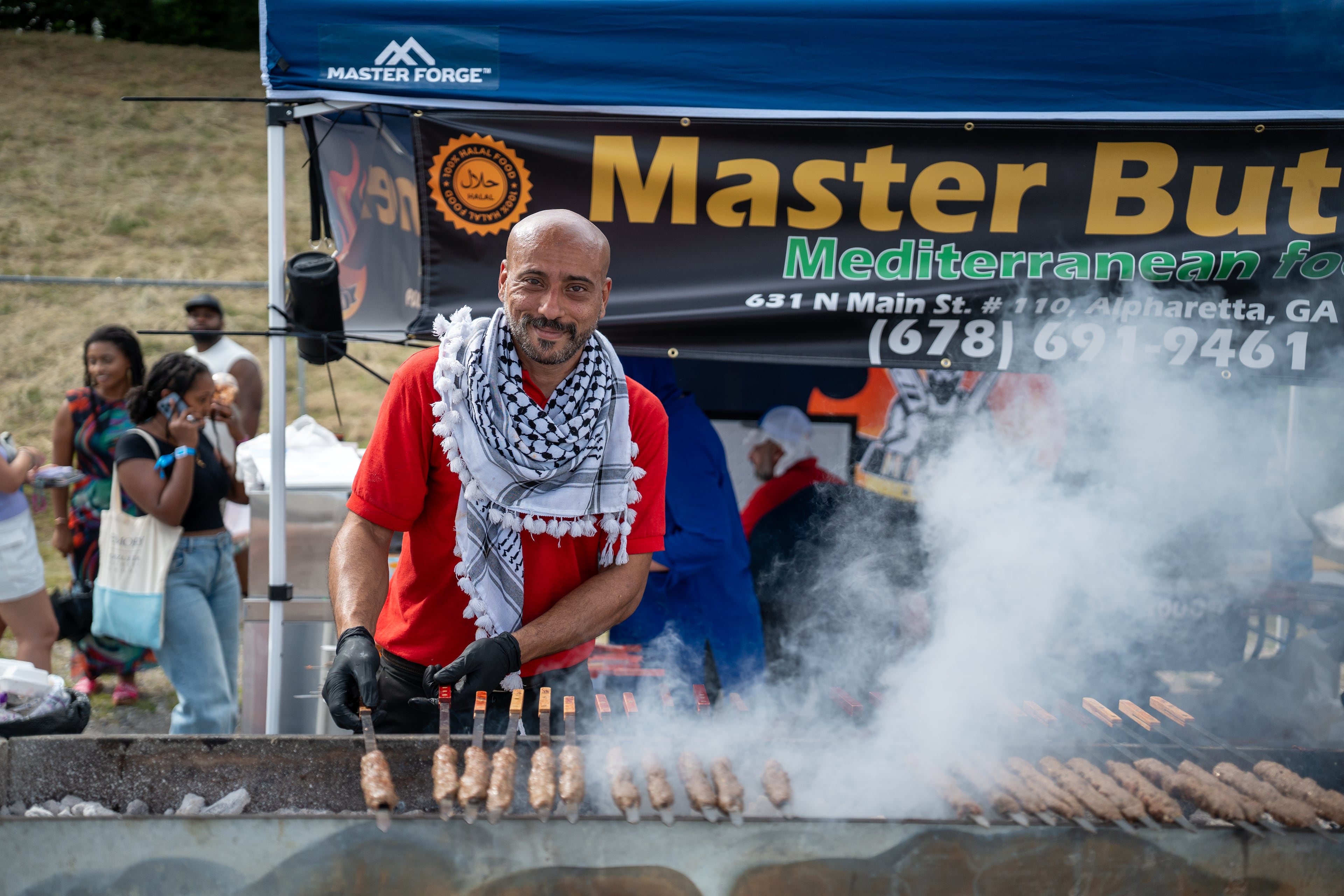 The Summer Halal Food Festival will take place in Historic Fourth Ward Skatepark with more than 80 halal food vendors. (Courtesy of the Halal Food Festival)