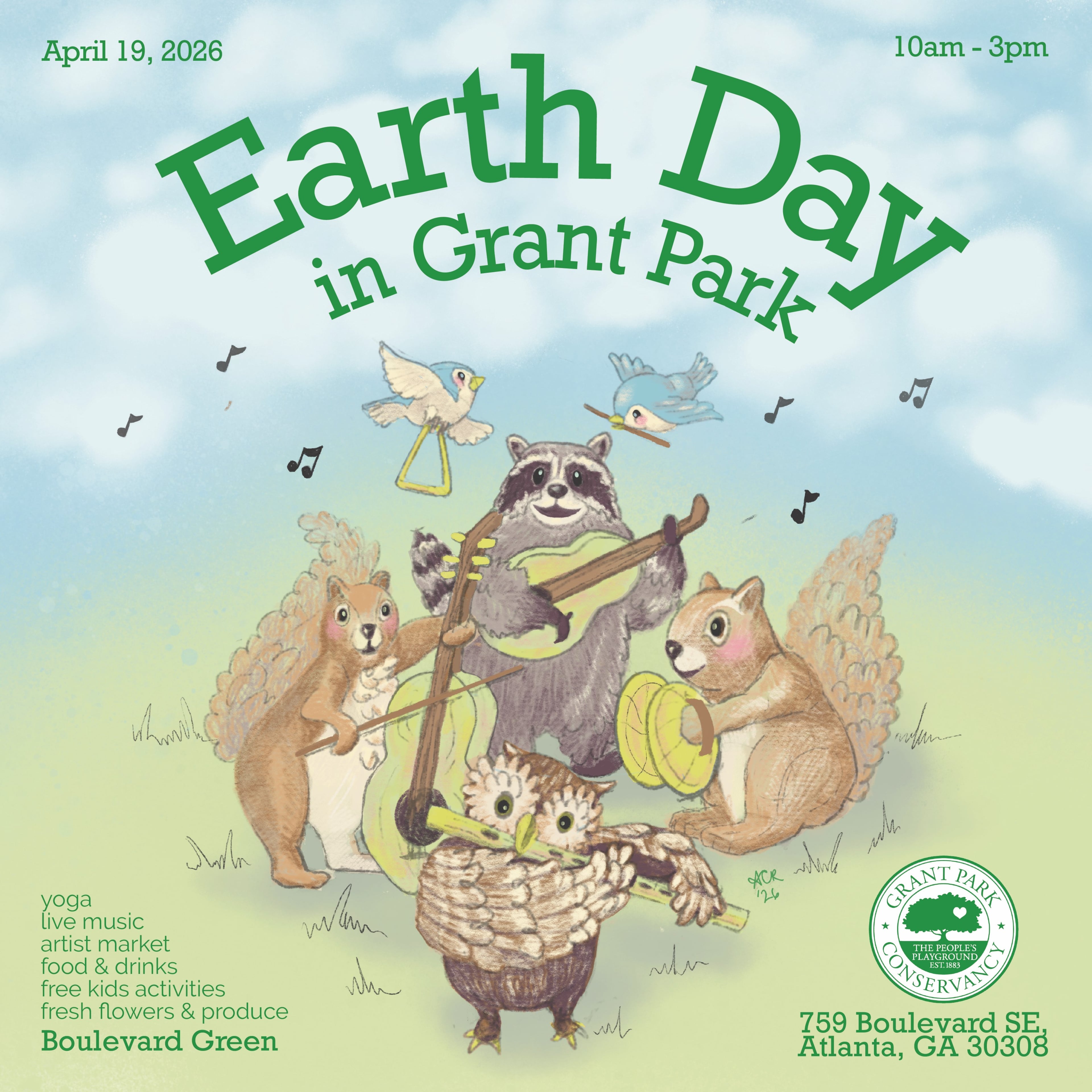 The first Market in the Park will take place at Grant Park on April 19. (Courtesy of Grant Park Conservancy)