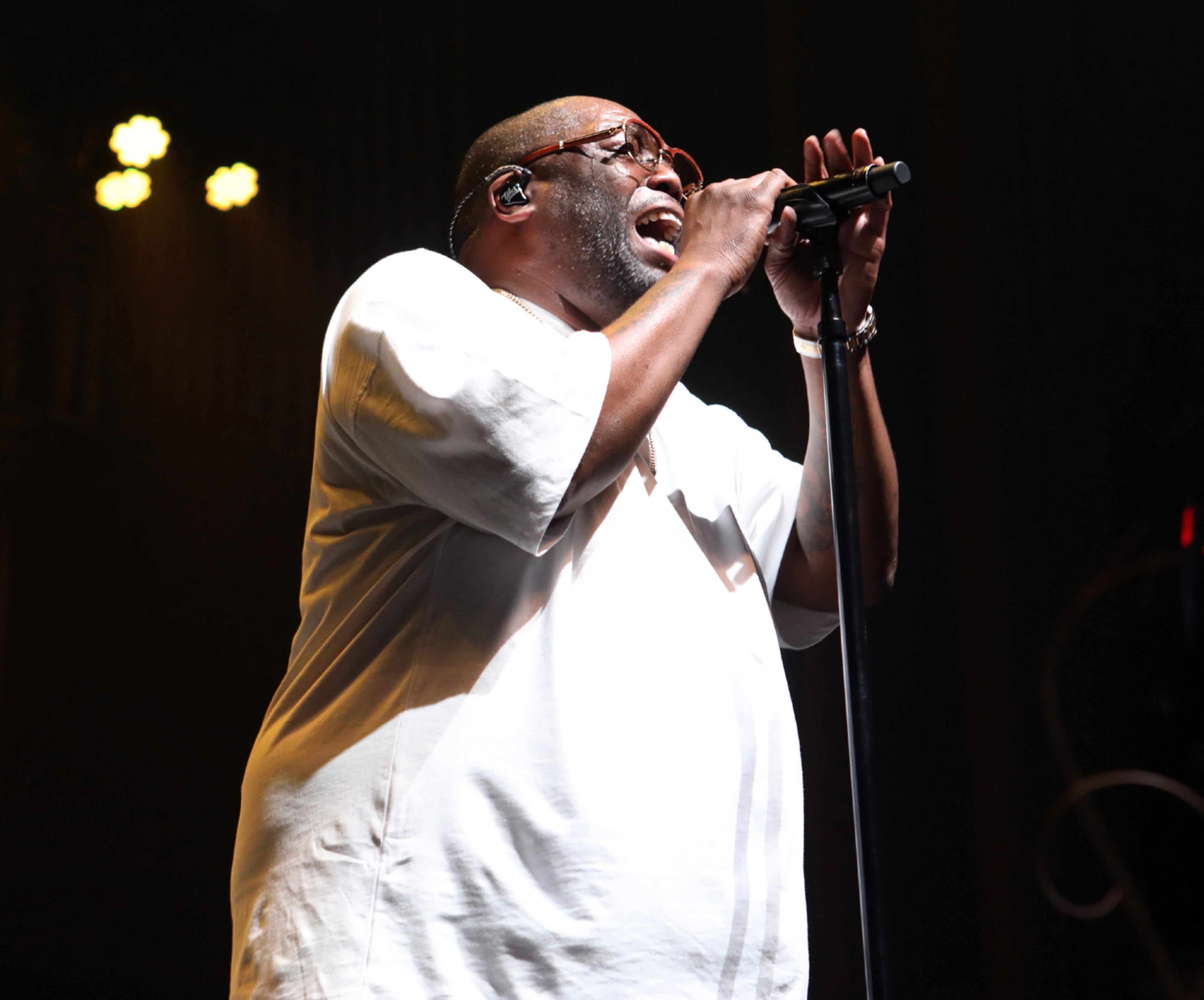 Atlanta native Killer Mike energized the sold-out Tabernacle on Thursday, July 13, 2023. Robb Cohen for the Atlanta Journal-Constitution