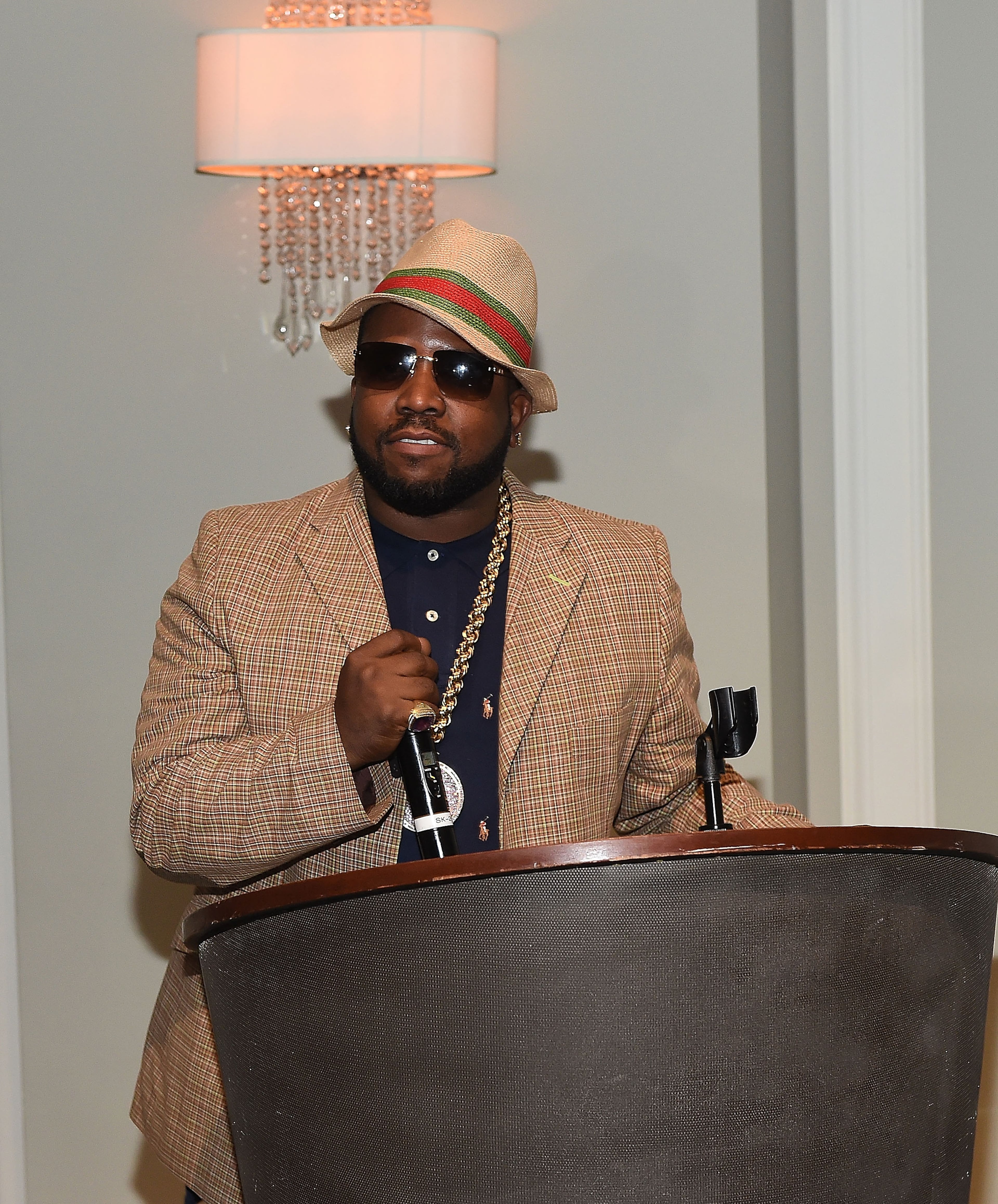 ATLANTA, GA - SEPTEMBER 25: Rapper Big Boi of Outkast onstage at the ASCAP Rhythm And Soul 3rd Annual Atlanta Legends Dinner Honoring Antonio "L.A." Reid at Mandarin Oriental Hotel on September 25, 2014 in Atlanta, Georgia. (Photo by Paras Griffin/Getty Images for ASCAP Rhythm & Soul Department)