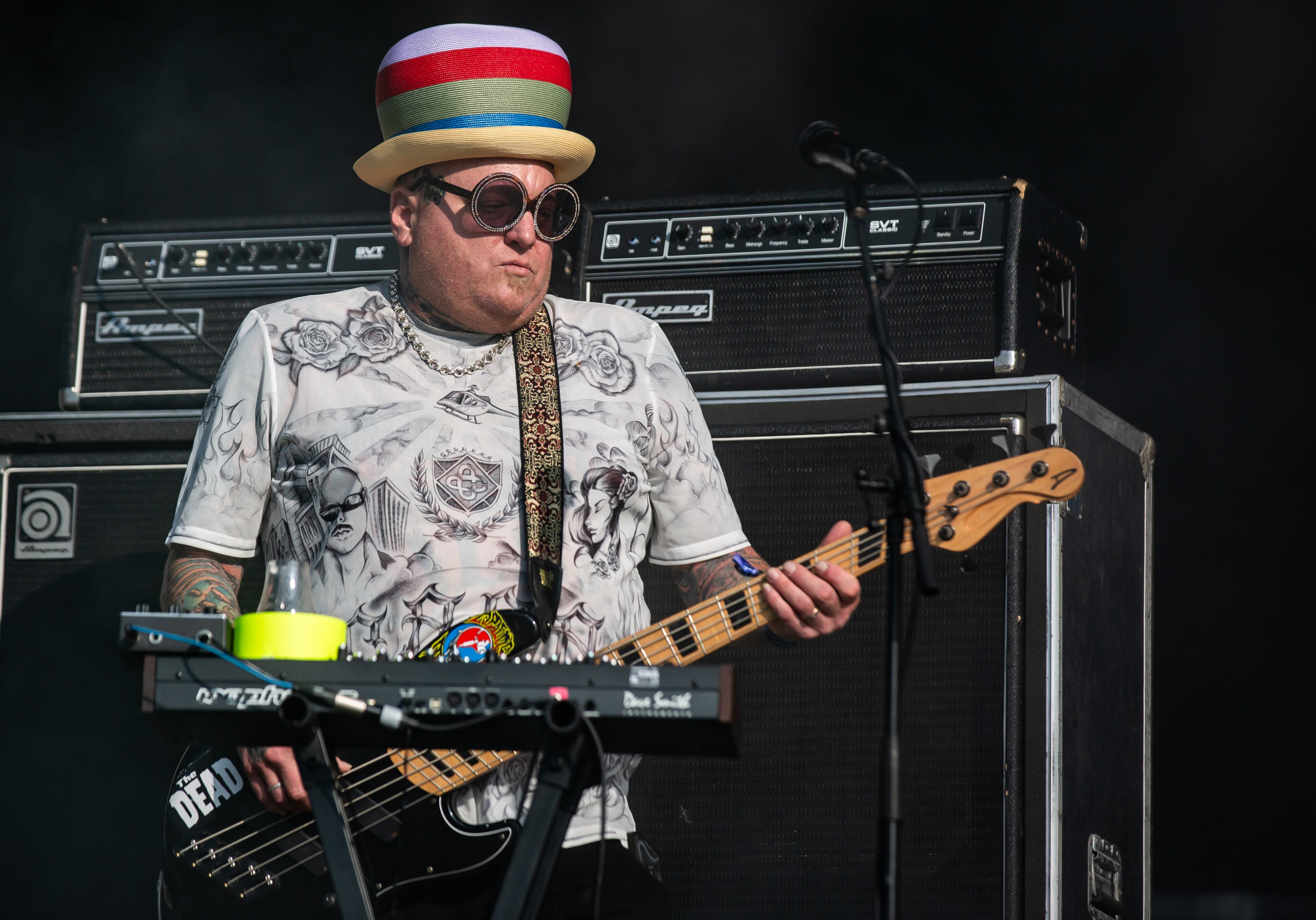 Sublime played reggae/ska/punk-inspired hits during the first day of Shaky Knees on Friday, Sept. 19, 2025, in Atlanta’s Piedmont Park. (Ryan Fleisher for the AJC)