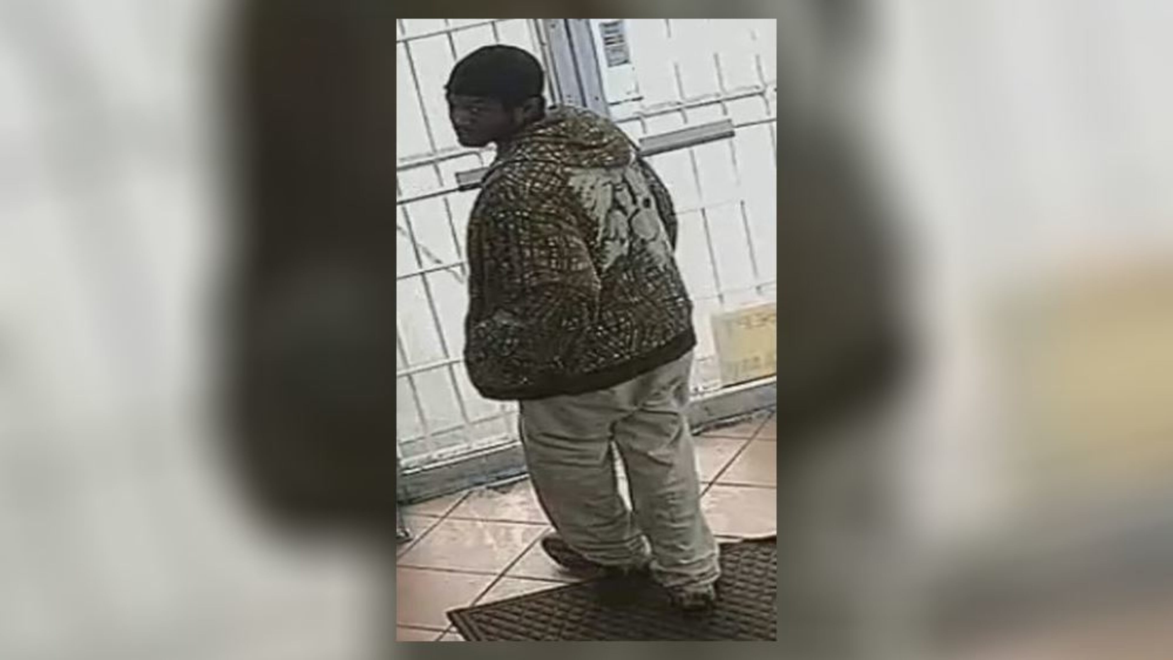 Atlanta police are searching for this person of interest in a deadly double shooting in northwest Atlanta.