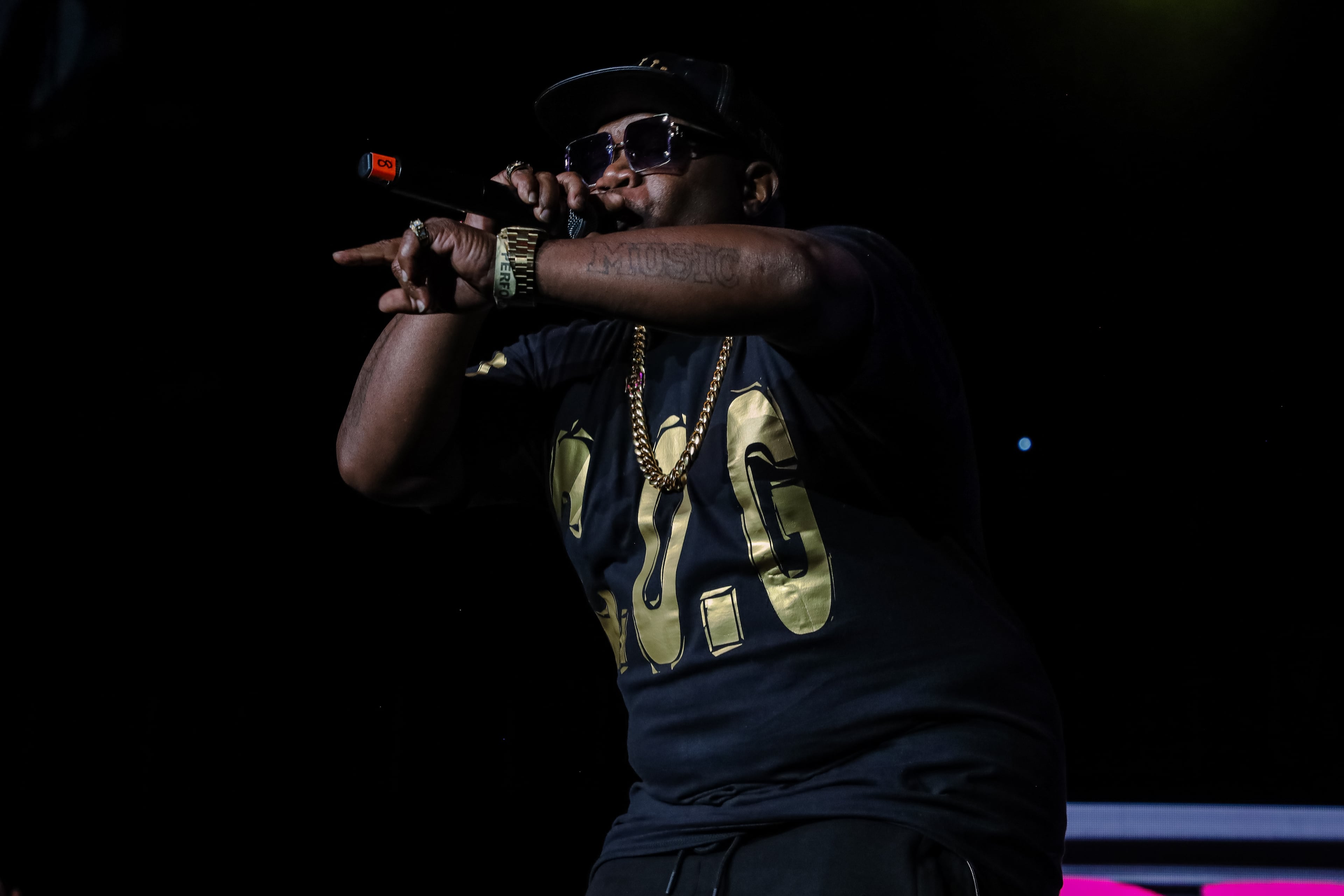 performs Friday, Dec. 15, 2023 at State Farm Arena for V103’s Winterfest. (Kymani Culmer for The Atlanta Journal-Constitution)