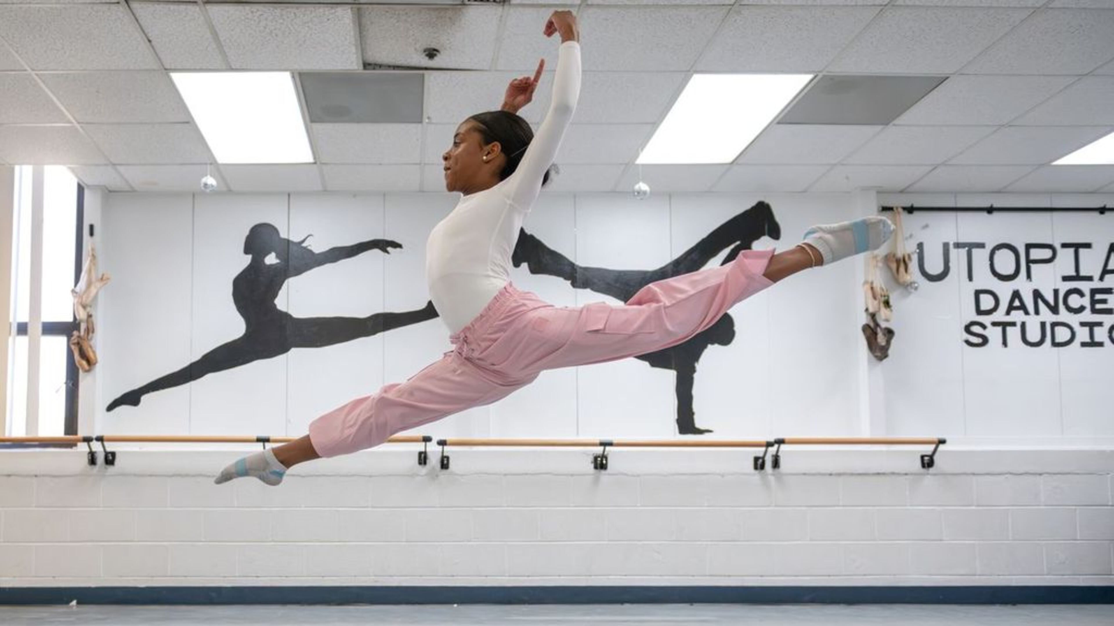 Skylar Dodson enjoys dancing with the Atlanta Ballet Centre for Dance Education. She participates in the community engagement program, which introduces children from diverse backgrounds to the world of dance. (Courtesy of Amber Times)