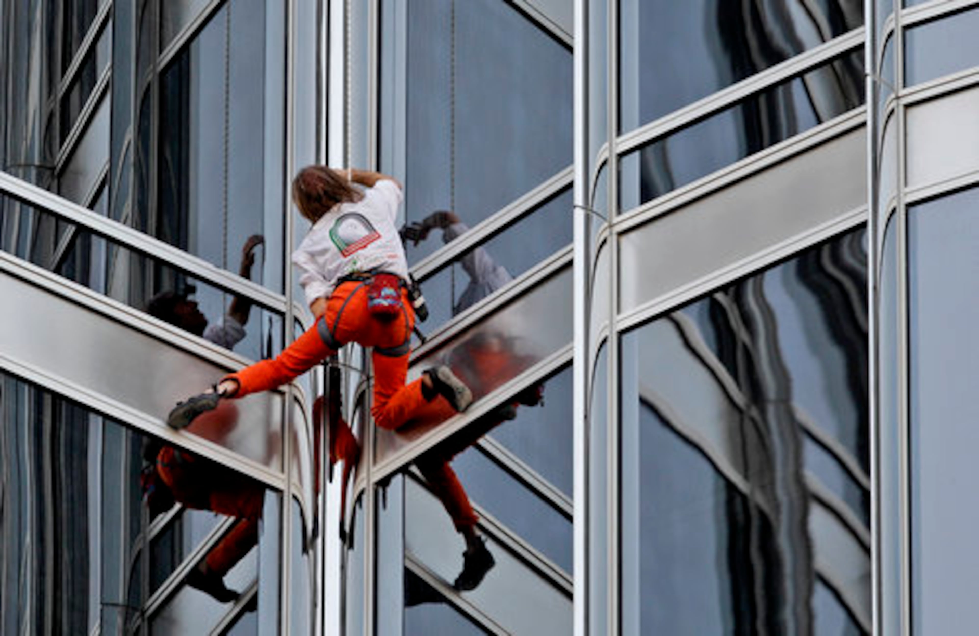 Robert has climbed more than 85 structures across the globe.