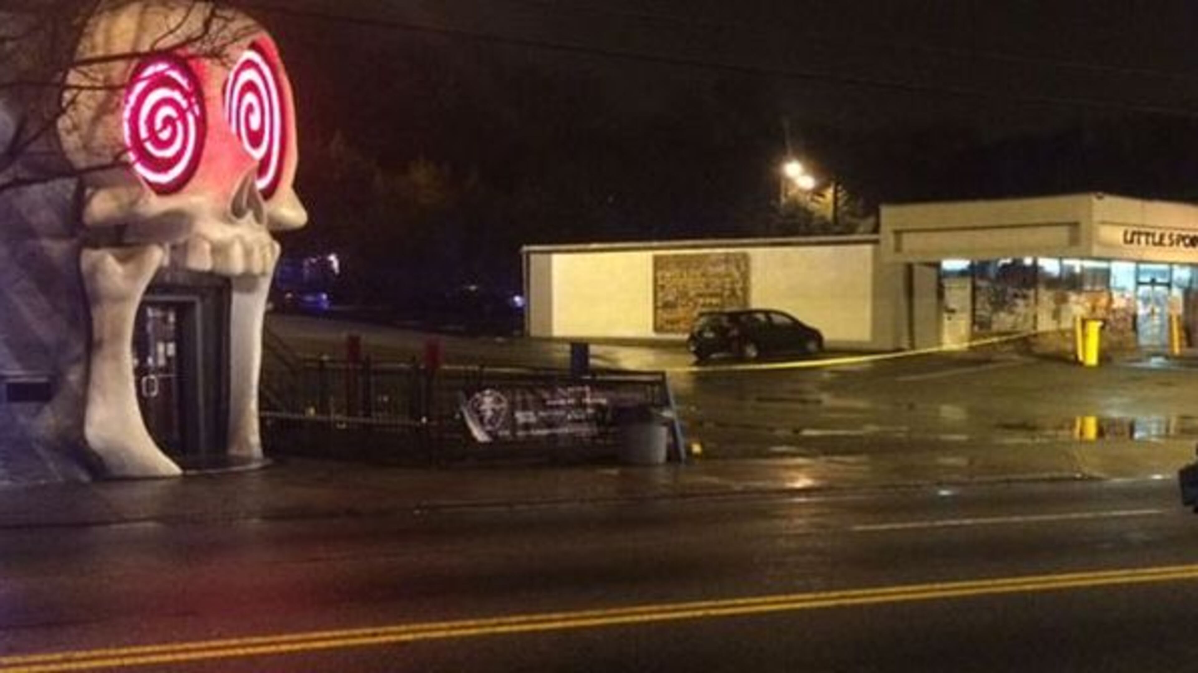 Four people were charged Tuesday in connection with the March double murder outside the Vortex Bar and Grill in Little Five Points. (Credit: Channel 2 Action News)