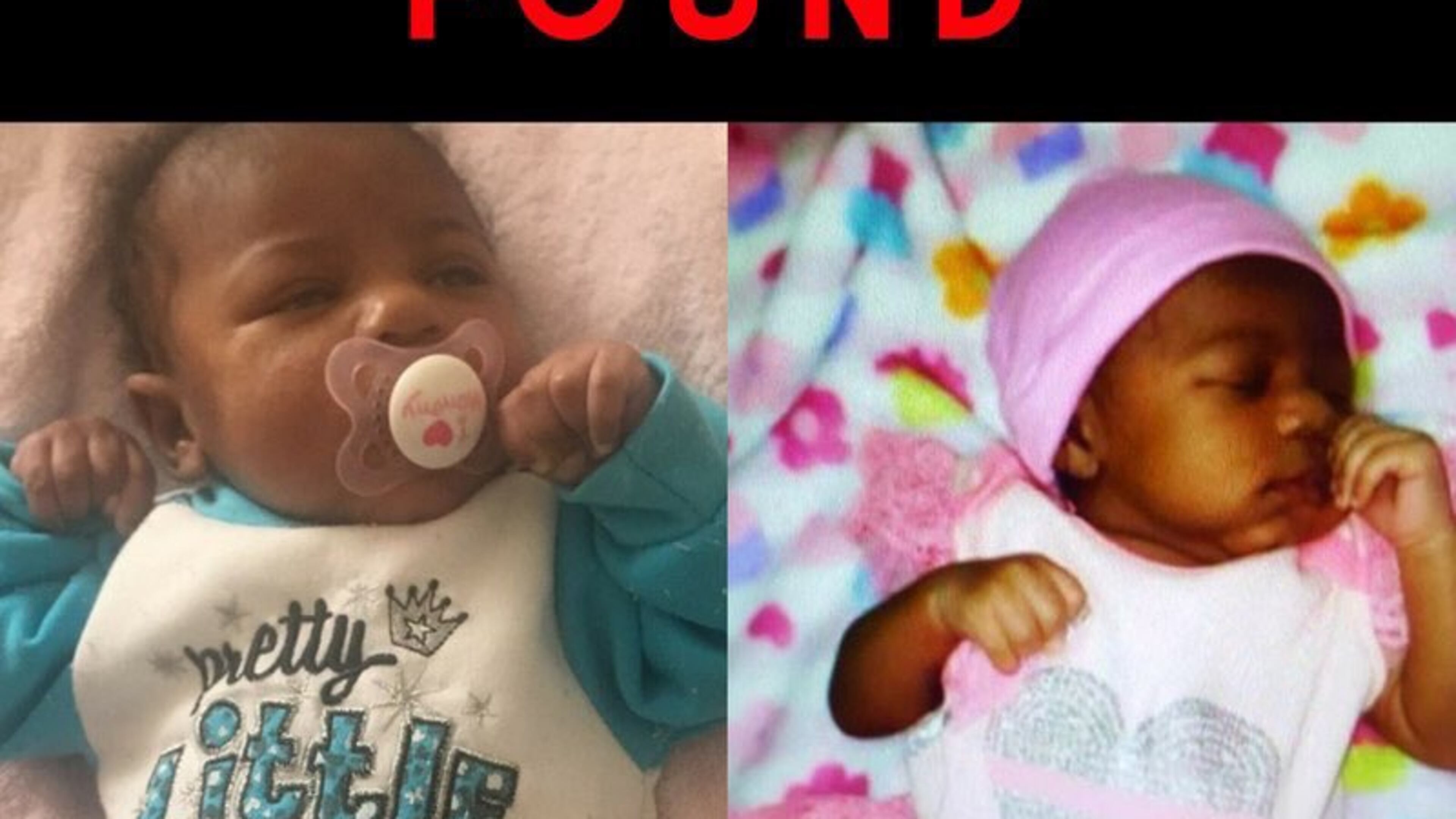 Ava Wilmer was abandoned by carjackers, left on South Fulton Parkway during Wednesday’s freezing termperatures. Photo courtesy WSB TV