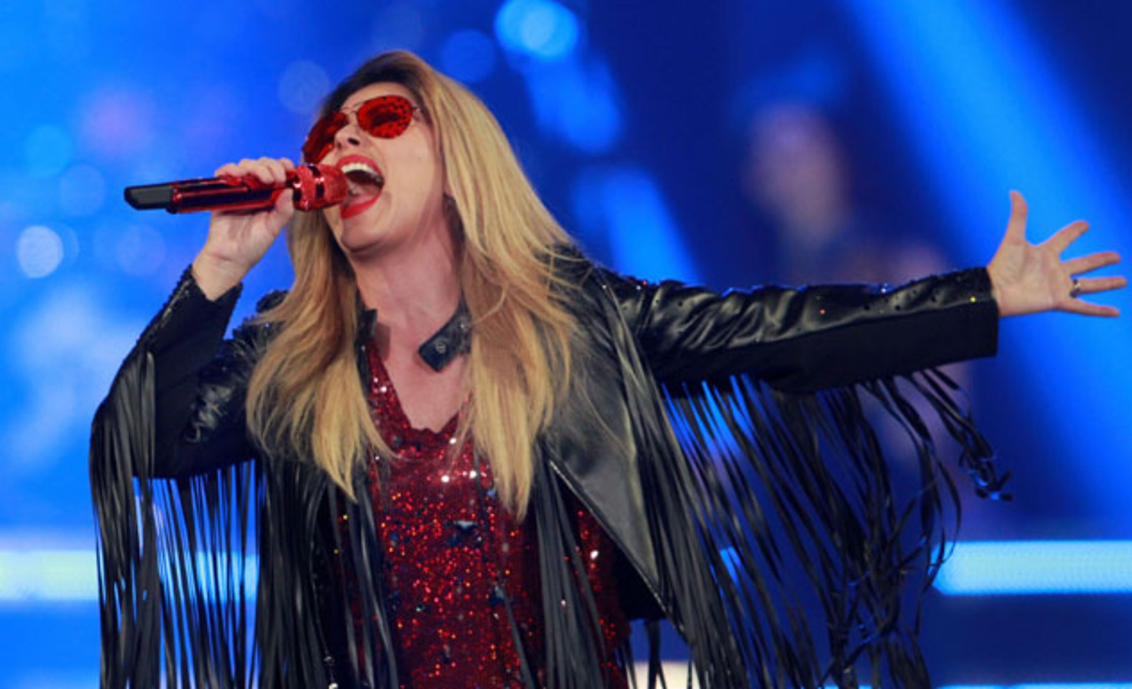 ATLANTA --- Country-pop singer-songwriter Shania Twain sold out Philips Arena Saturday, August 1, 2015, on her first tour in ten years. The "Rock This Country Tour" concert also featured Gavin DeGraw as the opening act. Born in Canada, Shania Twain has sold over 85 million records, making her one of the world's best-selling artists of all time. She is also the best-selling female artist in the history of country music, which garnered her the title of "Queen of Country Pop." Robb D. Cohen /RobbsPhotos.com