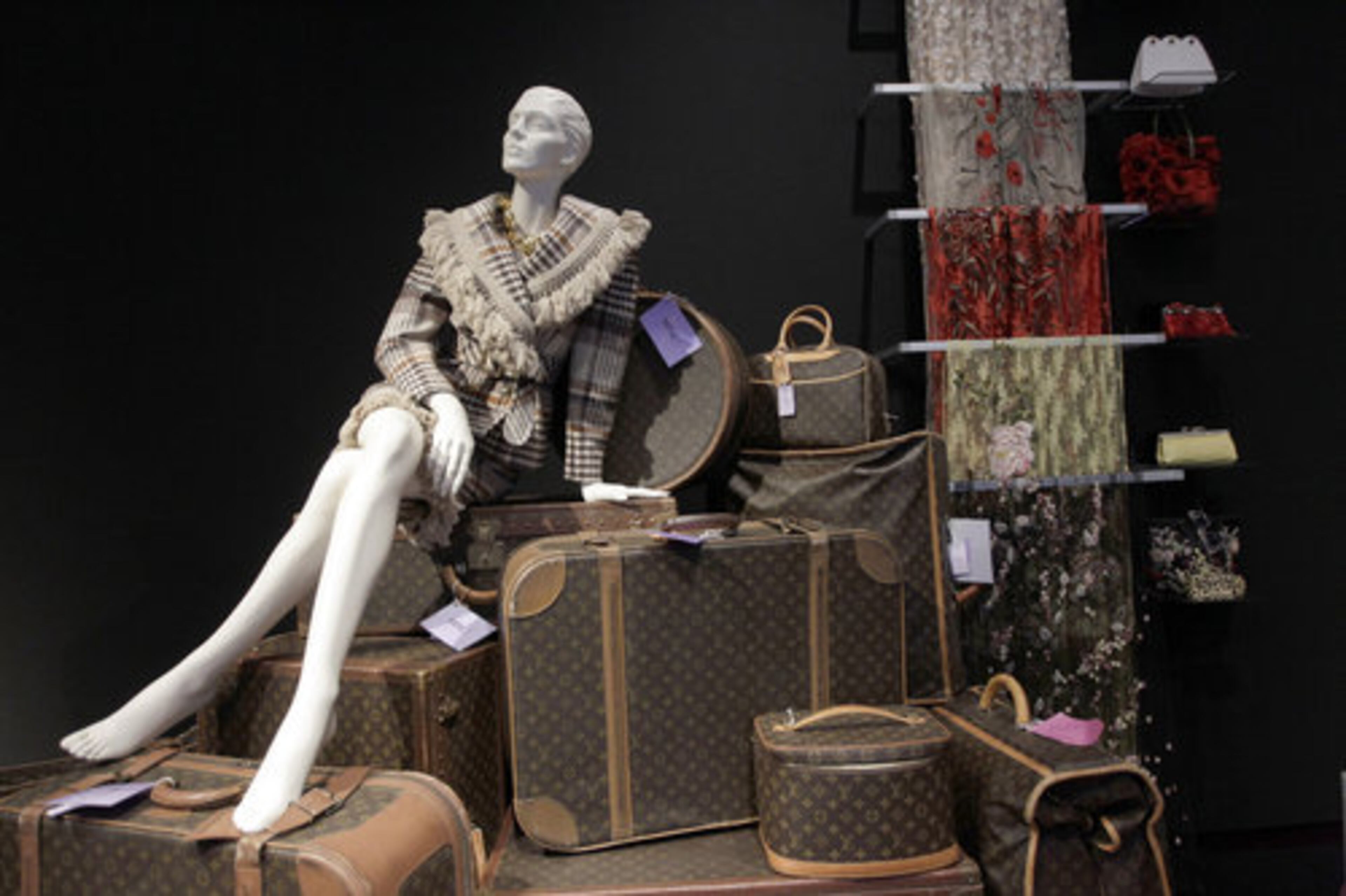 Clothing, luggage, scarfs and handbags are part of the Elizabeth Taylor collection available at auction.