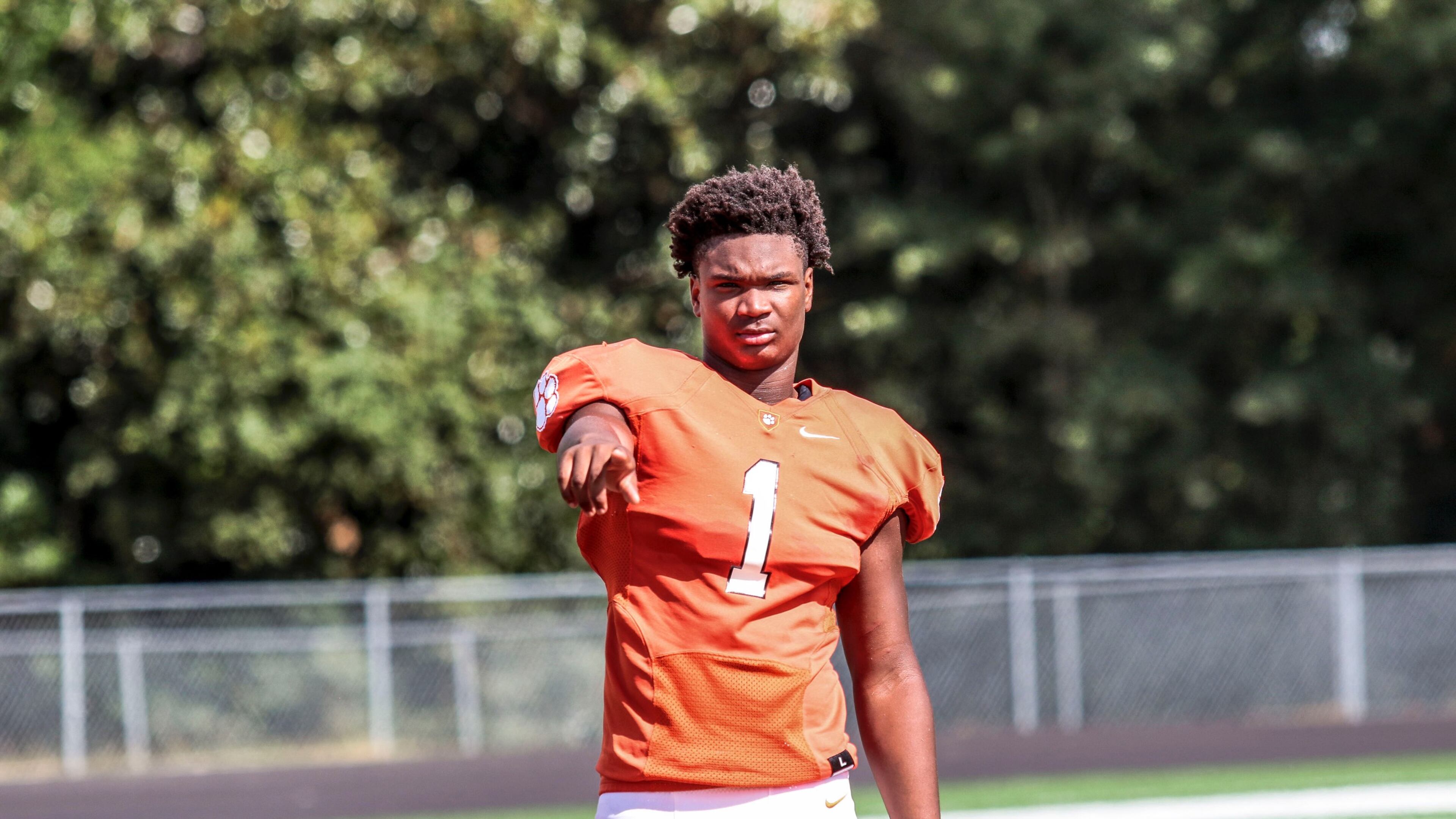 Metter High defensive end T.J. Davis was named the athlete of the year for Region 2-AA in the 2019 season. (Courtesy T.J. Davis)