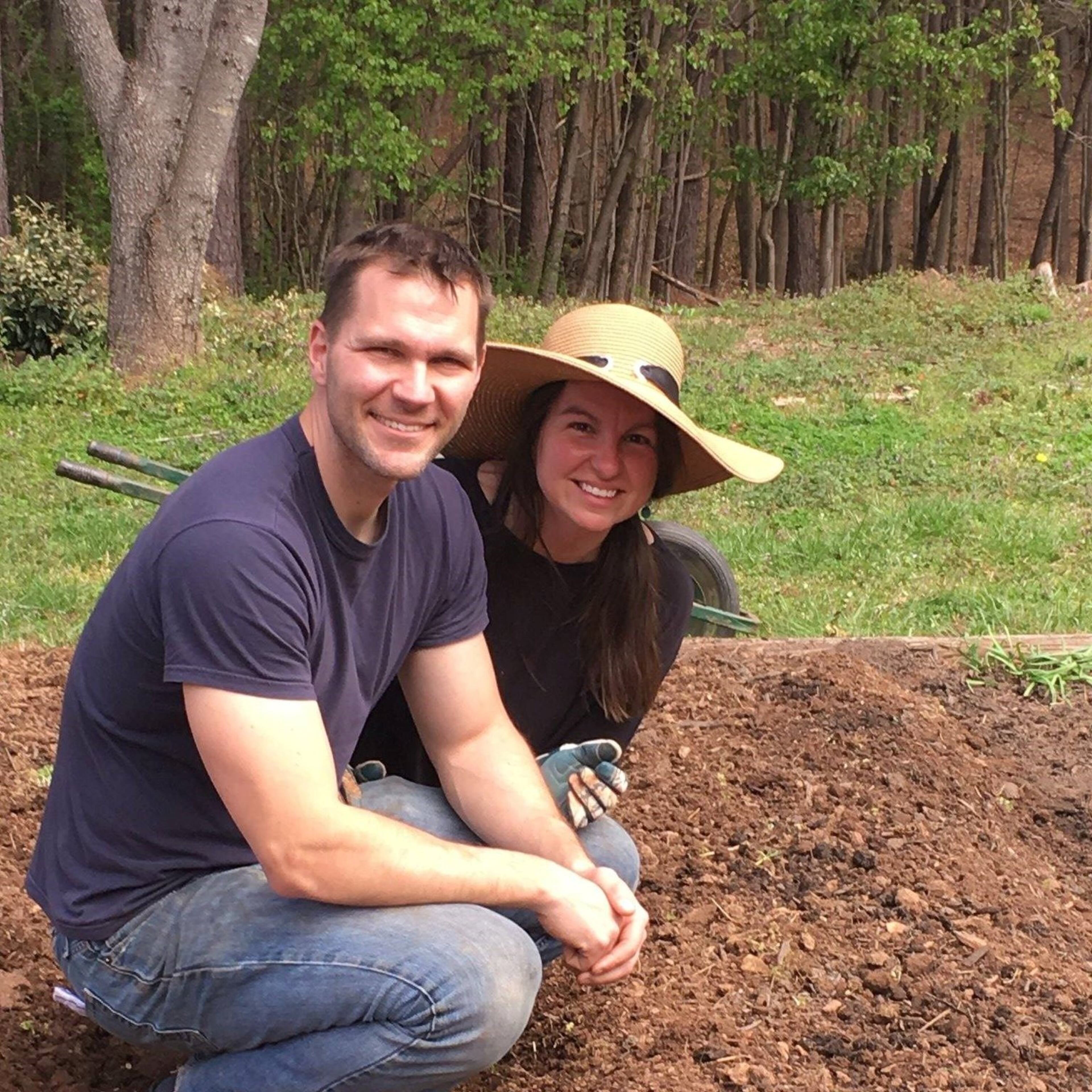 Paul and Jessica Vaughan of Lilburn purchased the old Garner Farm in December. CONTRIBUTED