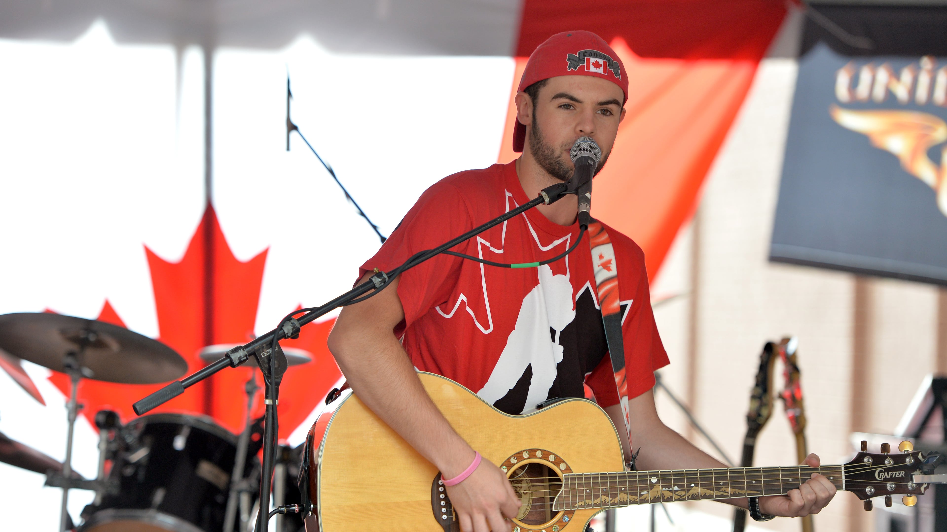 Dean James performs during the 8th Annual Canada Fest Presented by Unibroue and ATLCanadians.com at Meehan's Public House at Atlantic Station in Atlanta Saturday, June 29, 2013. The event celebrates Canada Day, which falls on July 1.