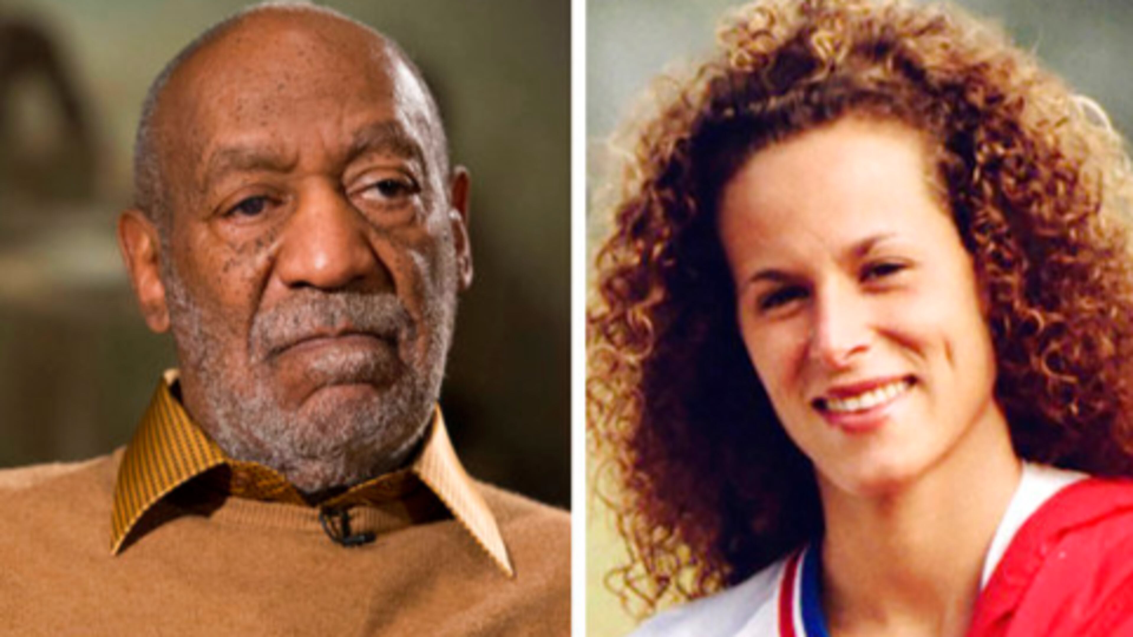 FILE - In this combination of file photos, entertainer Bill Cosby pauses during an interview in Washington on Nov. 6, 2014, and Andrea Constand poses for a photo in Toronto on Aug. 1, 1987. Cosby goes on trial Monday, June 5, 2017, in suburban Philadelphia in a sexual assault case that will largely rest on the testimony of Constand. (AP Photo/Evan Vucci, left, and Ron Bull/Toronto Star/The Canadian Press via AP, right)