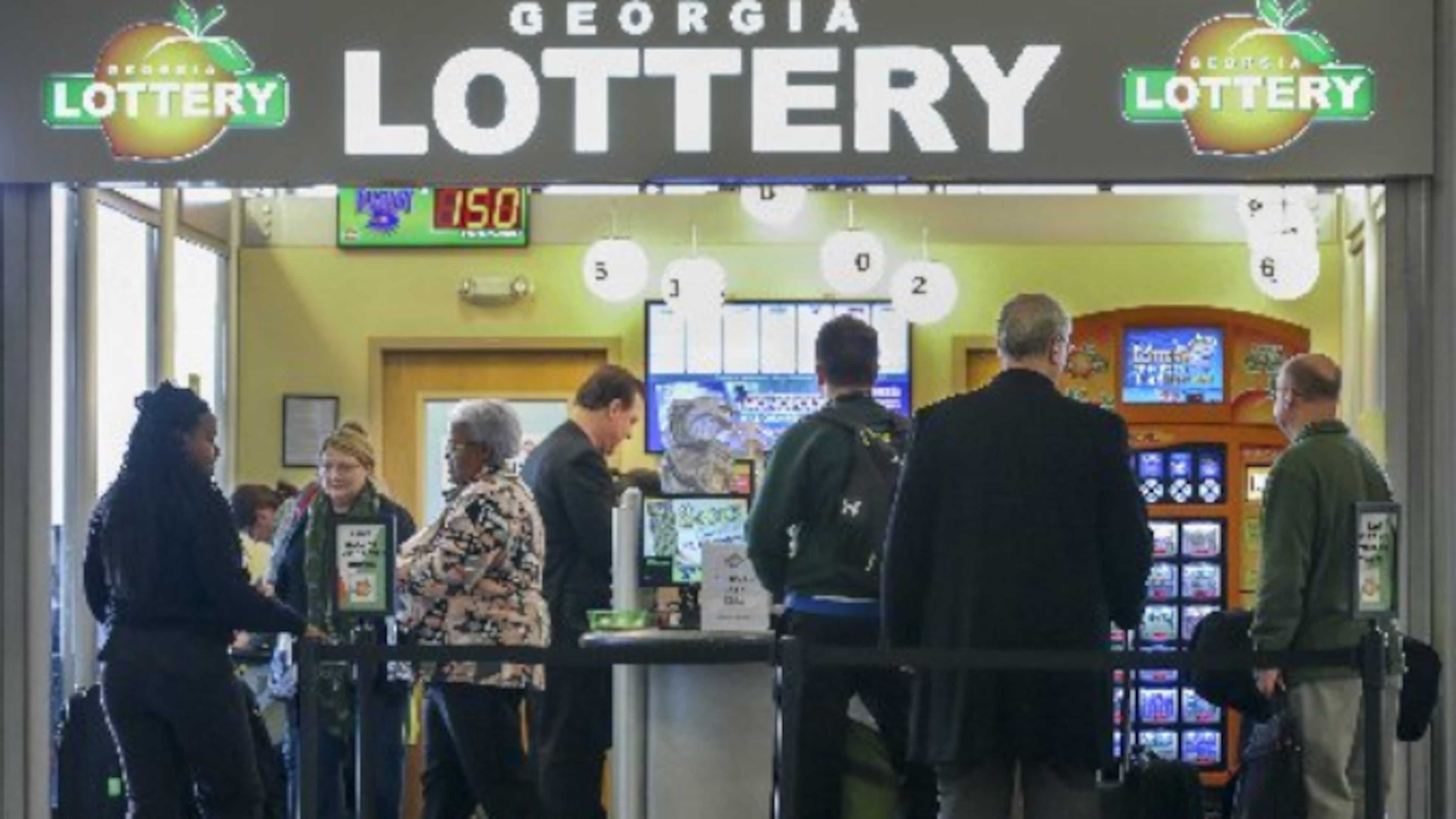 Lottery players could win $363 million in Friday night’s Mega Millions drawing. (JOHN SPINK/JSPINK@AJC.COM)