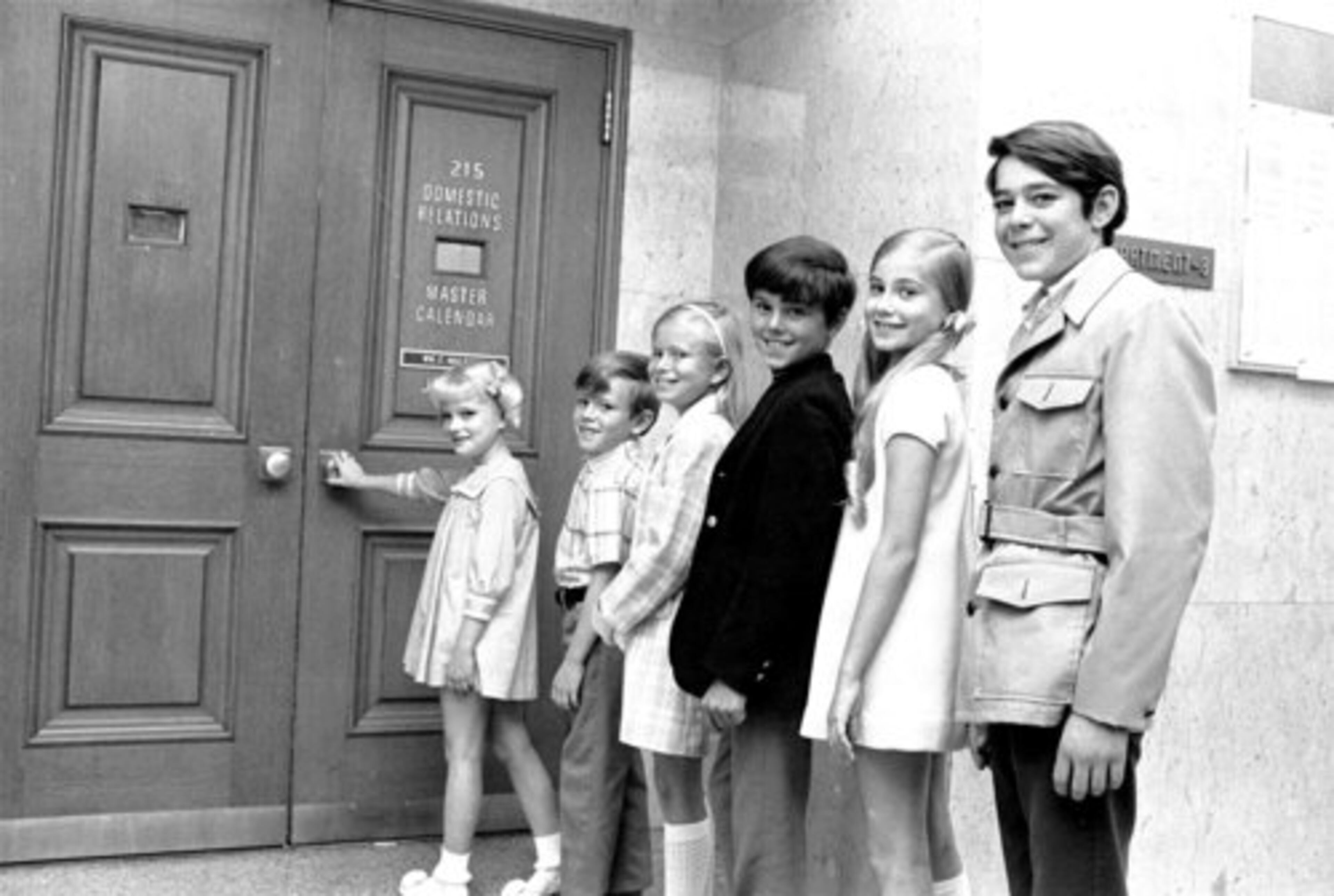 THE TV show 'The Brady Bunch' premieres. It's a comedy about a blended family of six kids.