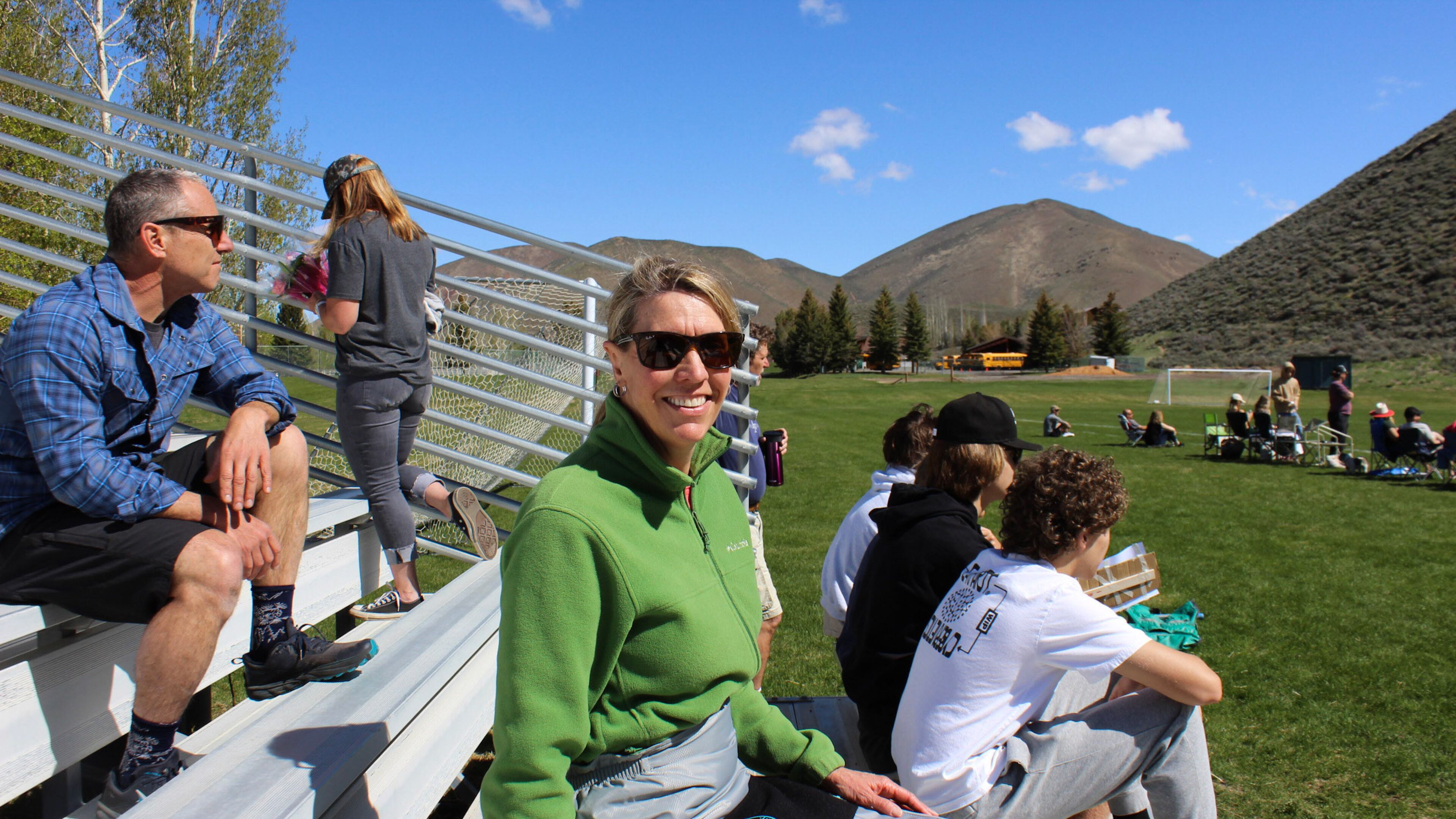 The Mozy, a toasty lower body thermal wrap, keeps wearers cozy.
(Courtesy of The Mozy)