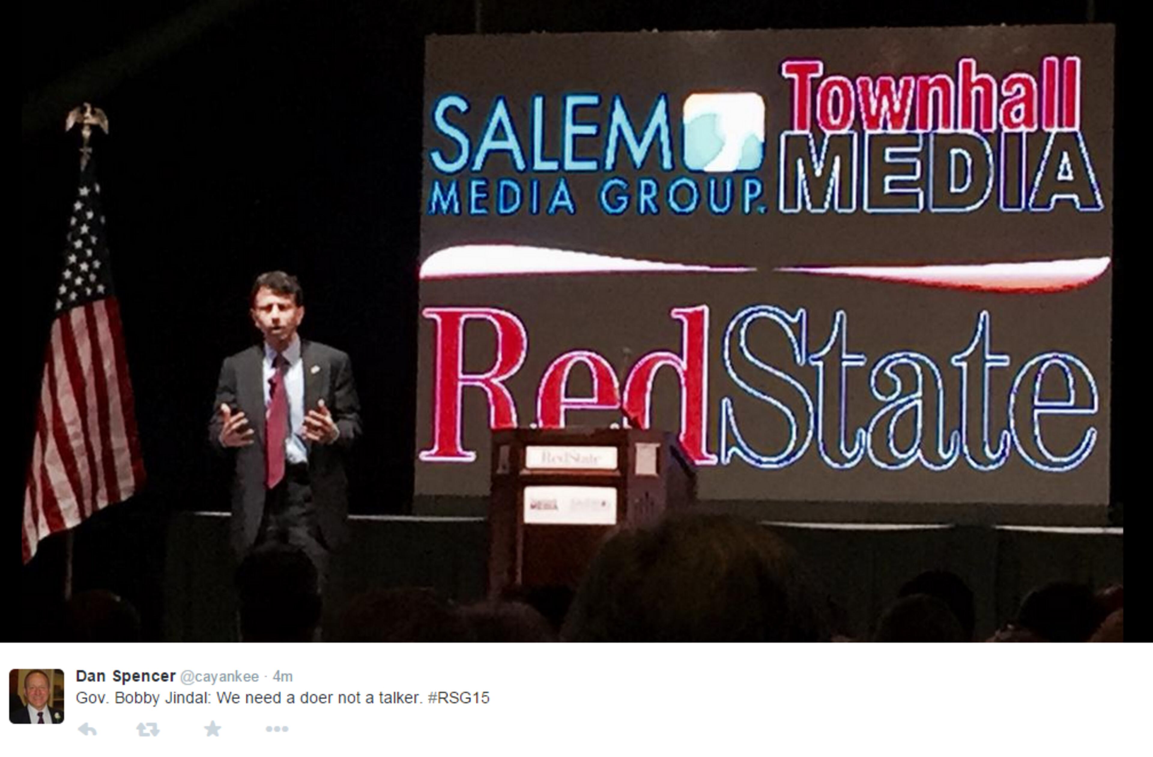 People are converging on Atlanta, Georgia to attend the RedState Gathering at the Intercontinental Buckhead. The sold-out event is a three-day convention of top GOP elected officials, activists and journalists. Find out more about the RedState Gathering here.