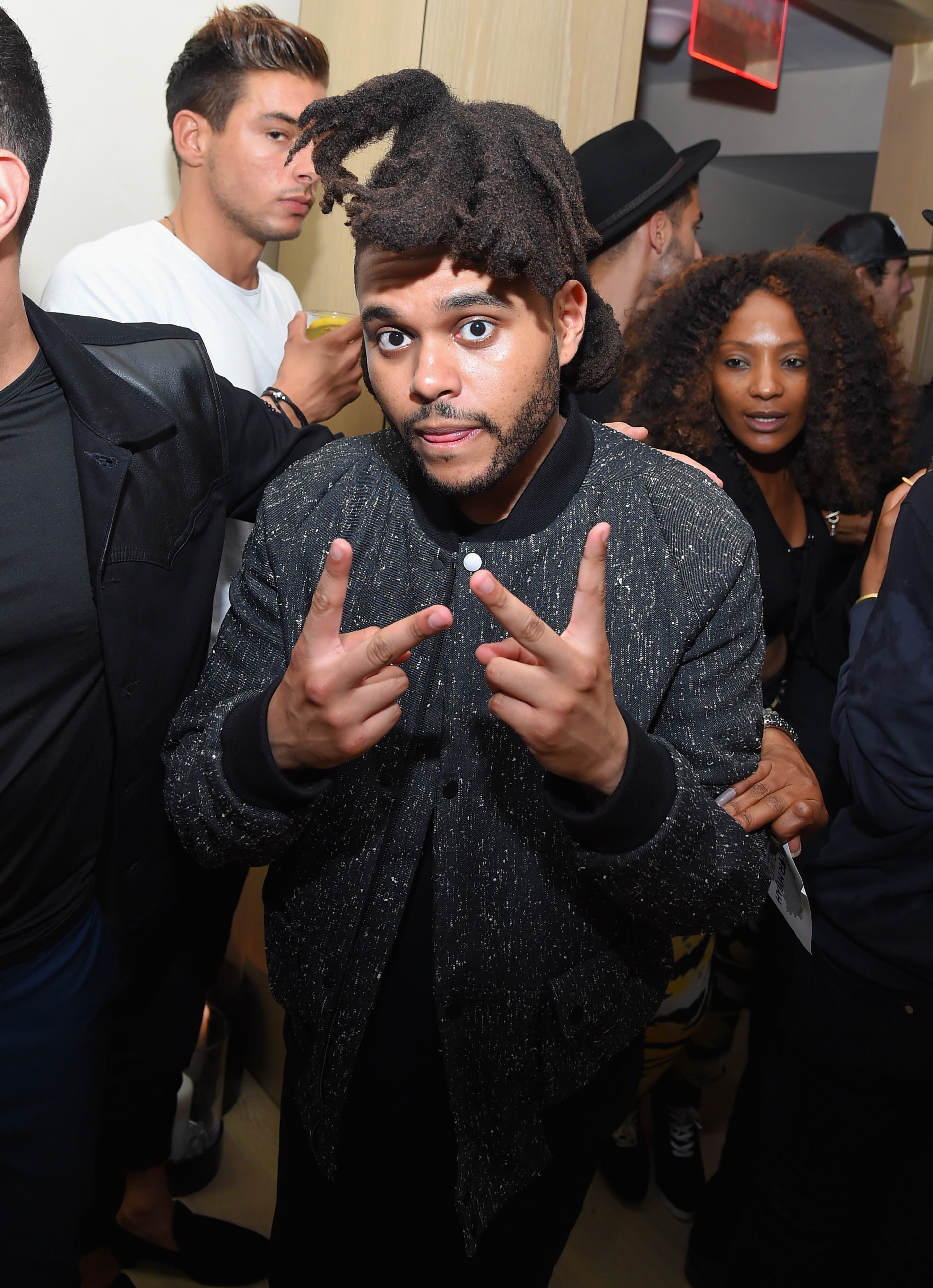 NEW YORK, NY - SEPTEMBER 10: The Weekend attends the Rihanna Party at The New York Edition on September 10, 2015 in New York City. (Photo by Michael Loccisano/Getty Images for EDITION)