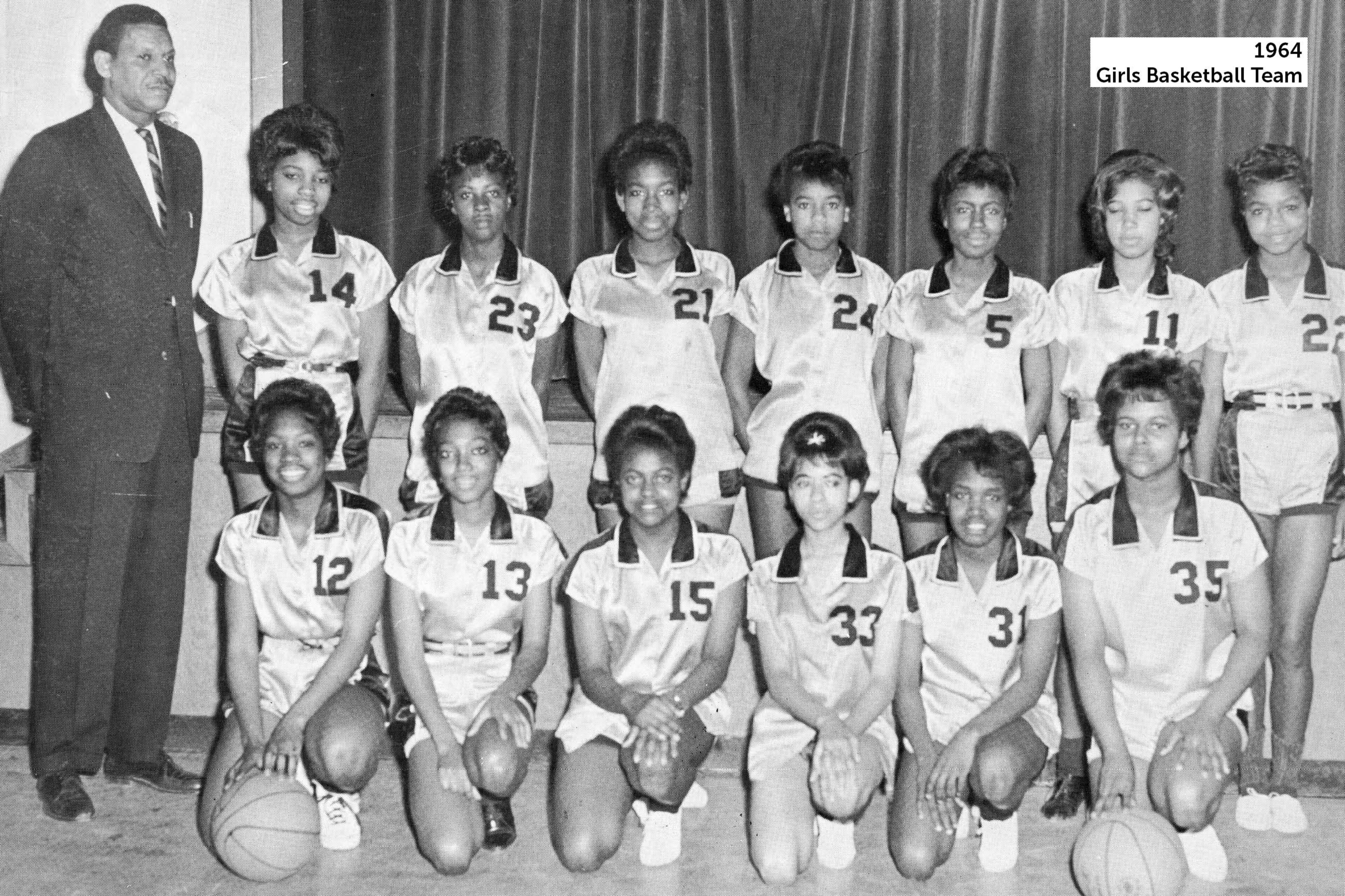 She remembers participating in almost all of the extracurricular activities, including attending the prom and playing on the girls basketball team. Taylor is number 31.
“One year I was, I believe, I was captain and my sister was co-captain, and the next year I think she was captain and I was co-captain,” Taylor said.