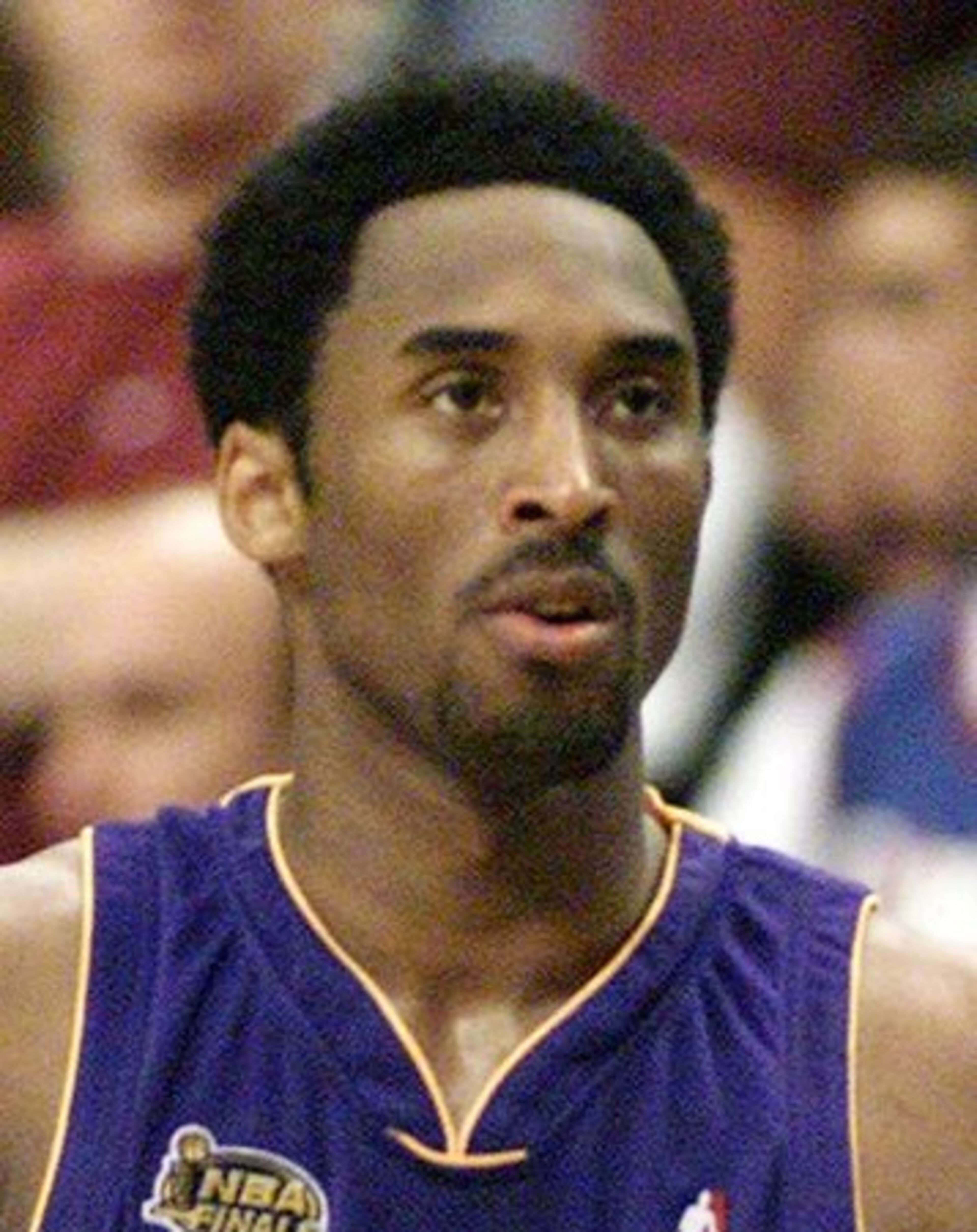 Lakers great Kobe Bryant and the pre-2002 low 'fro.
