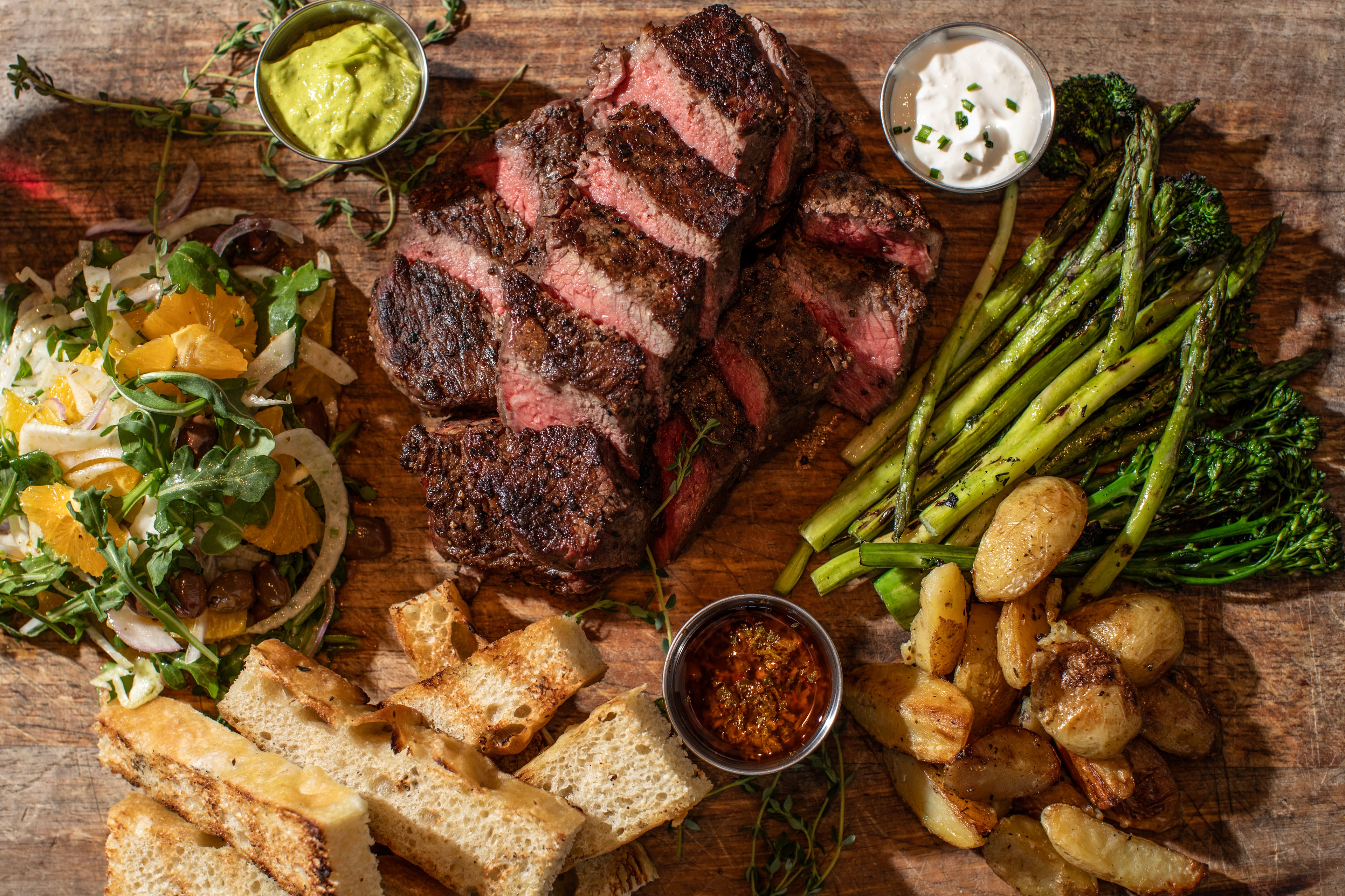 Enzo Steakhouse & Bar will open in Midtown at the Epicurean Atlanta with a menu of wood-fired steaks, sides and Italian dishes. (Courtesy of Heidi Harris)