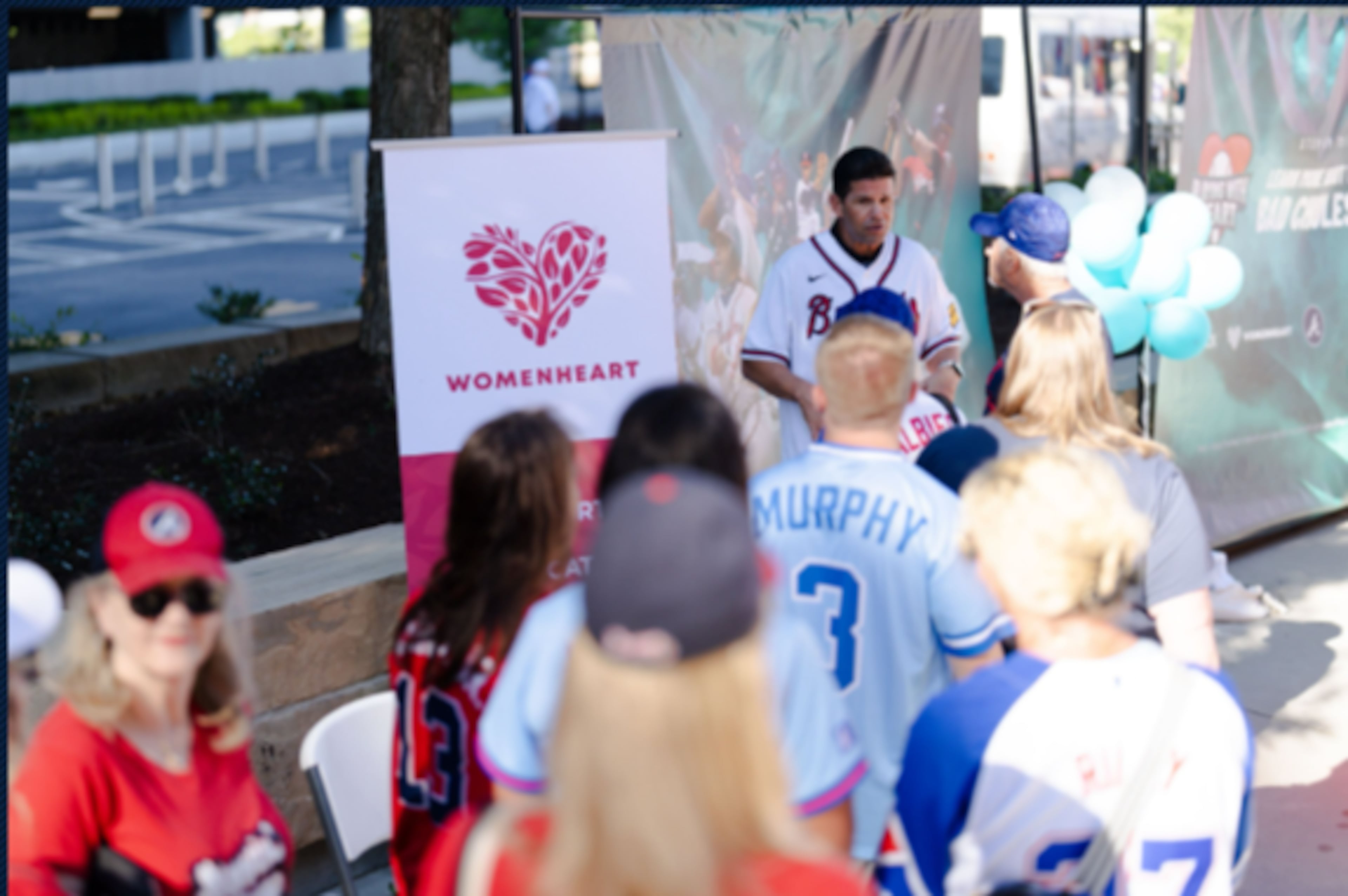 Braves WomenHeart-Javy Lopez