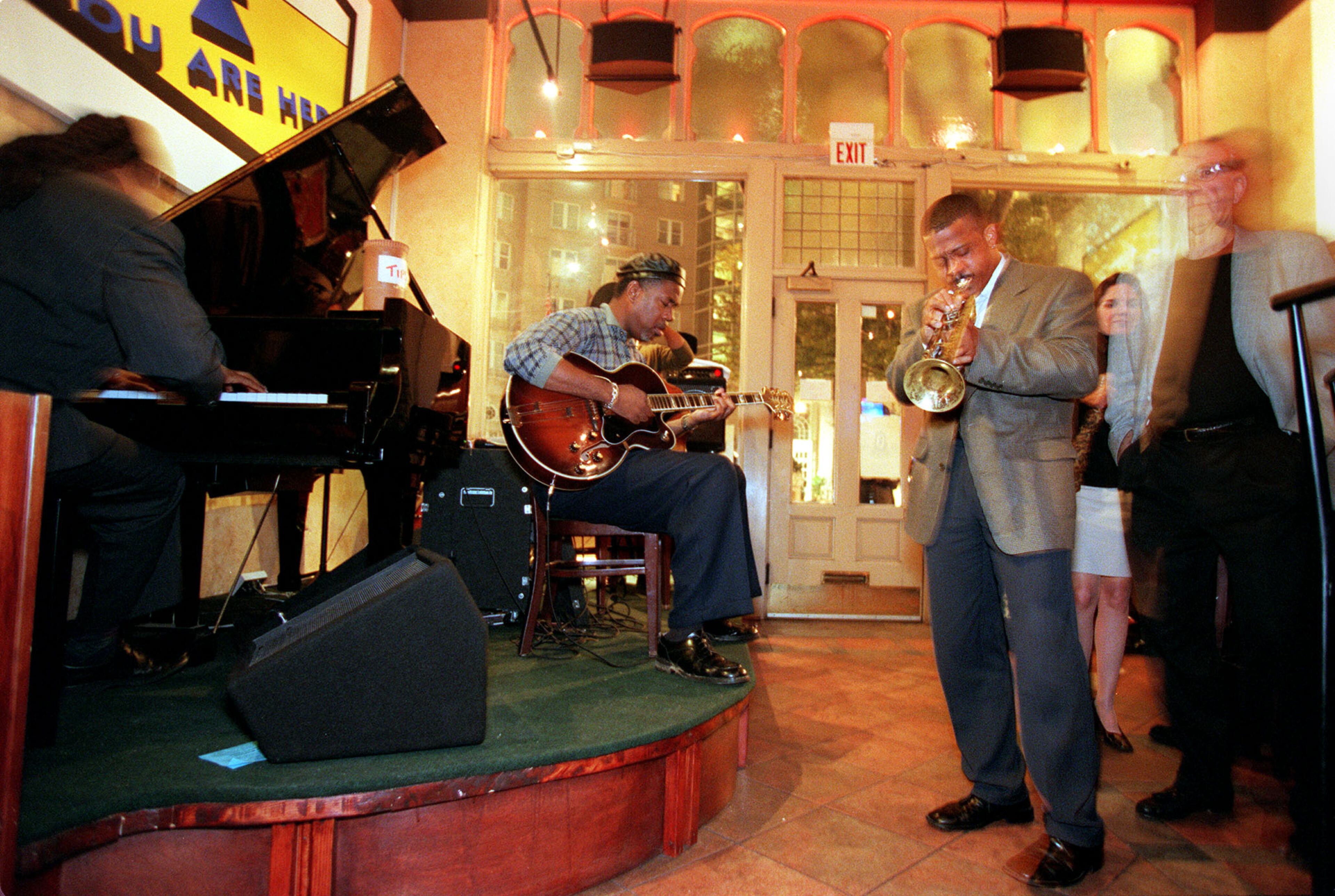 Churchill Grounds was the epicenter of live jazz in Atlanta in the early 2000s. AJC File