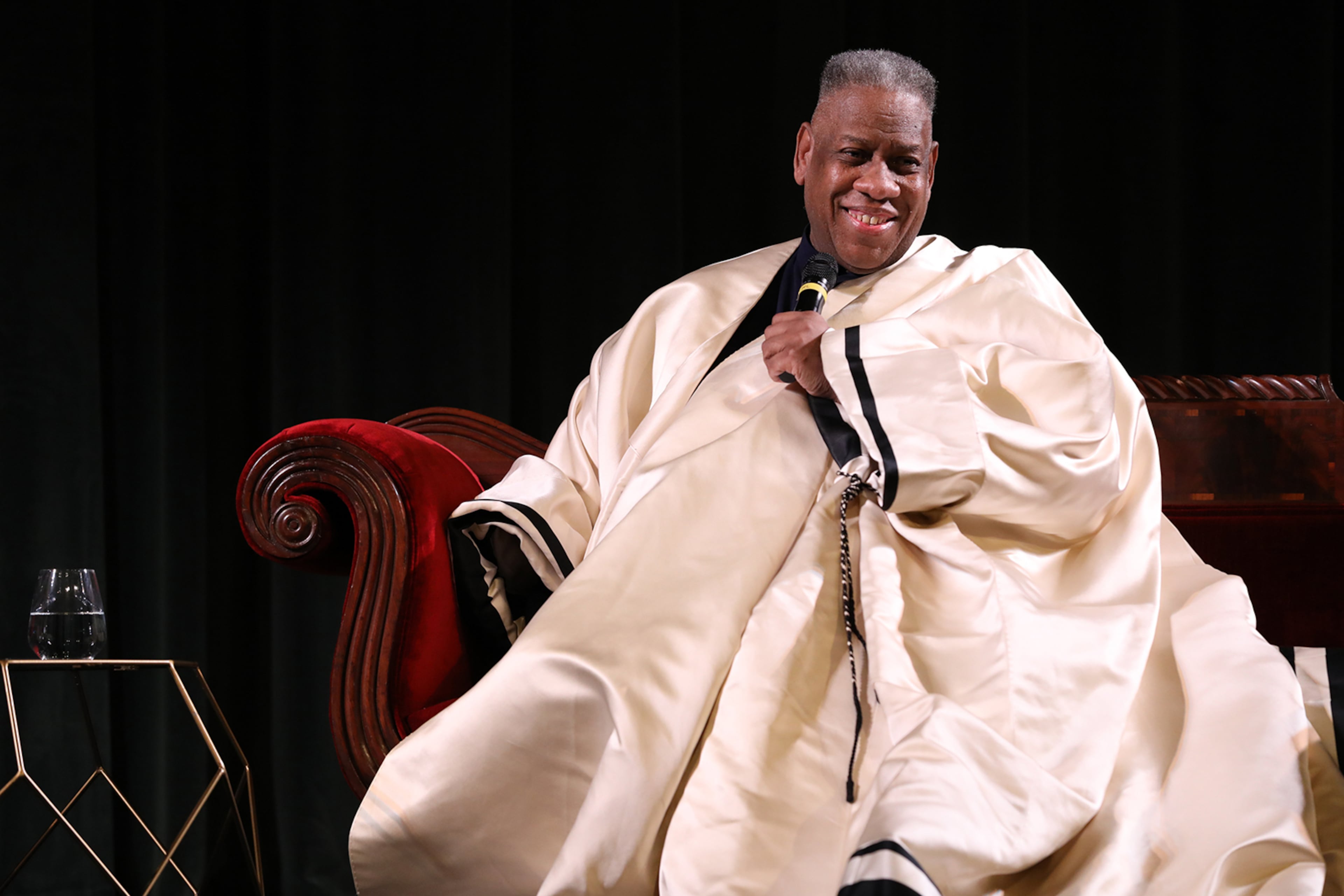 André Leon Talley holds court during "The Gospel According to Andre" Q&A at the 21st SCAD Savannah Film Festival on Nov. 2, 2018, in Savannah. (Cindy Ord/Getty Images for SCAD/TNS)
