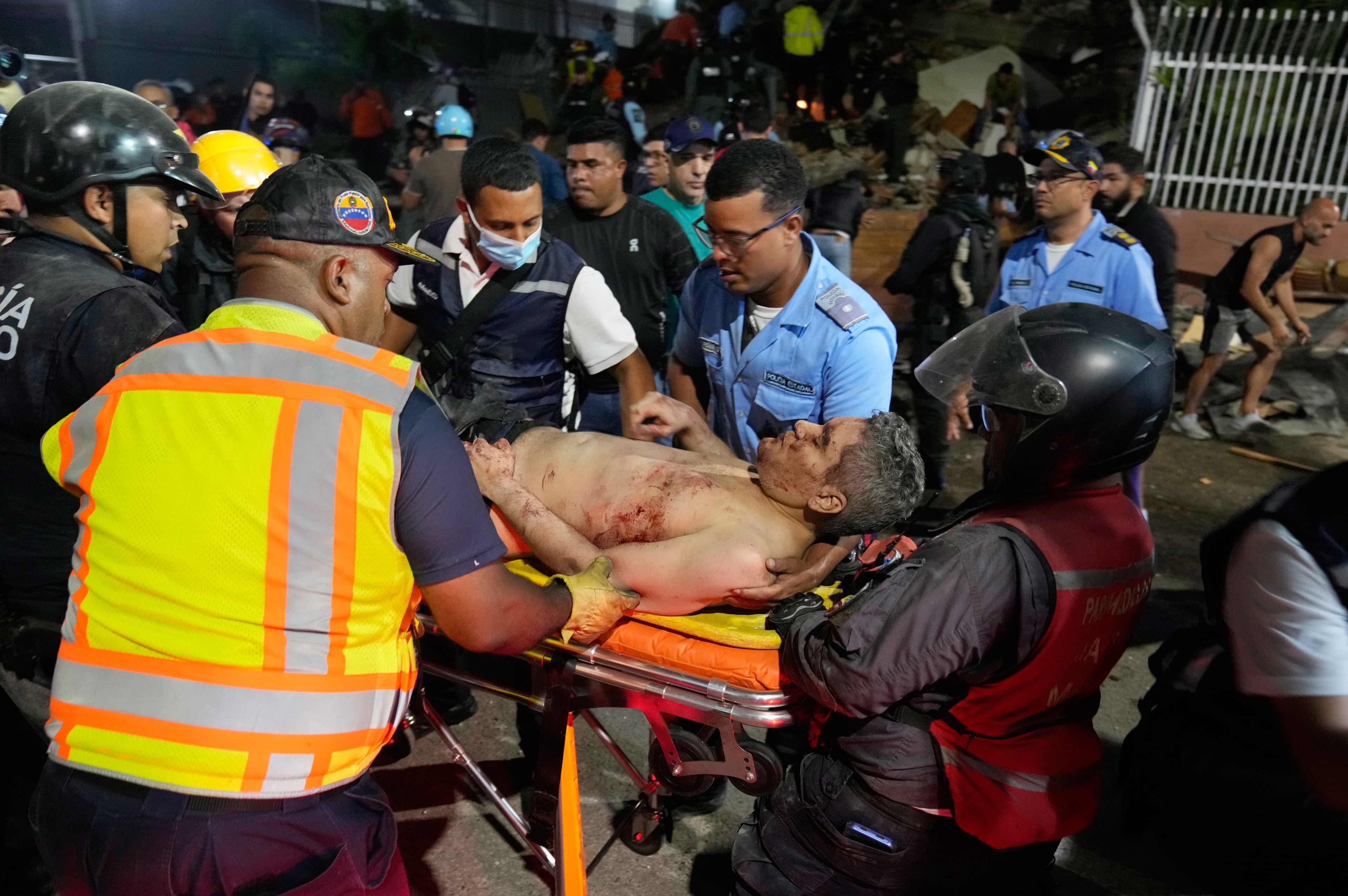 APTOPIX Venezuela Earthquake